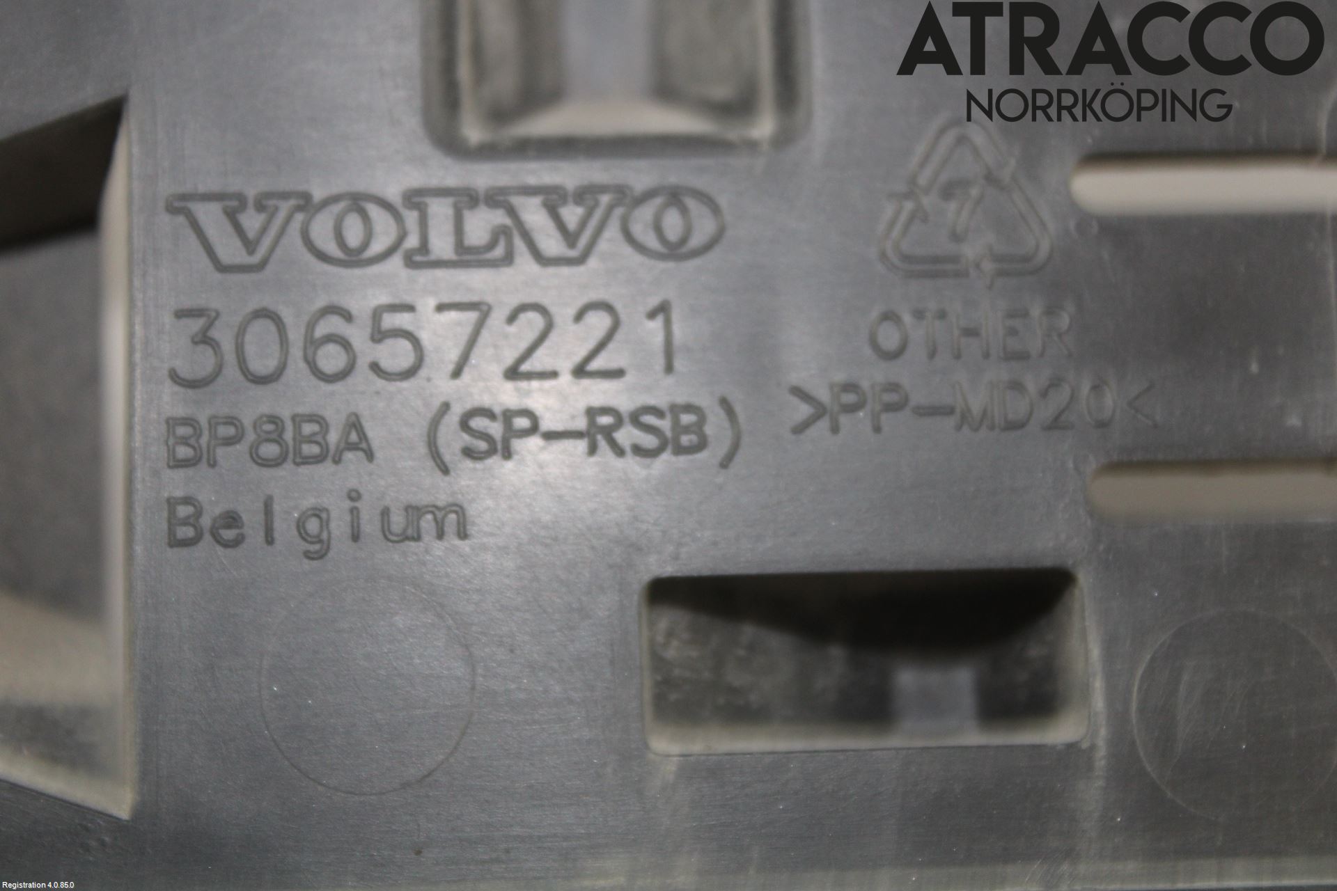 Volvo C30 07-10 Stötfsidostycke Mellanlägg