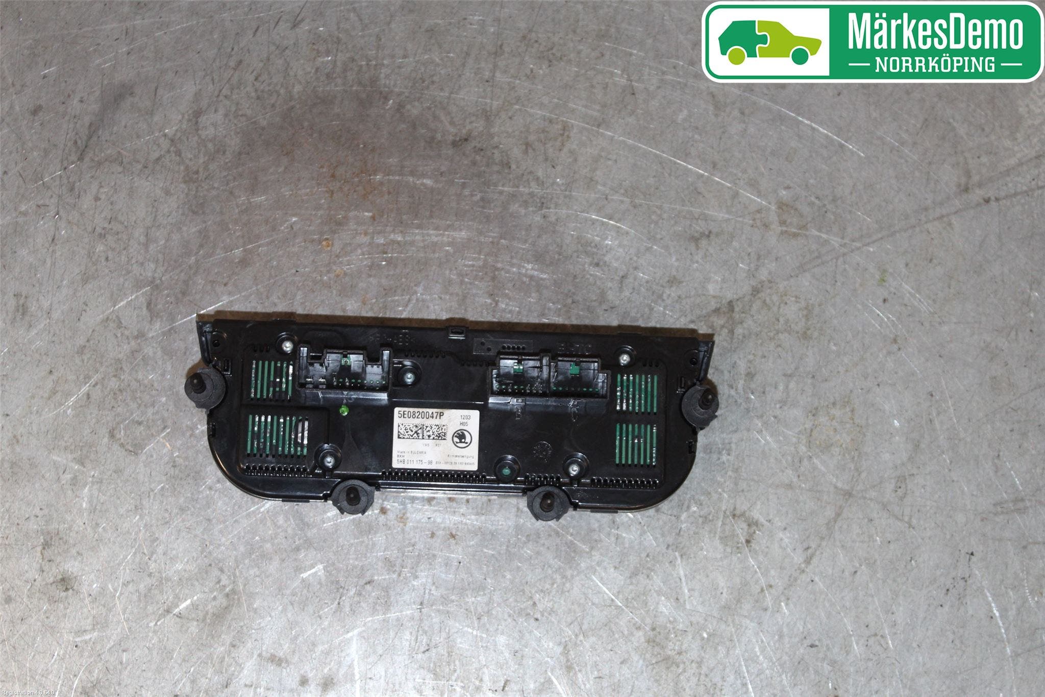 Skoda OCTAVIA (5E) 13-20 Värmereglage