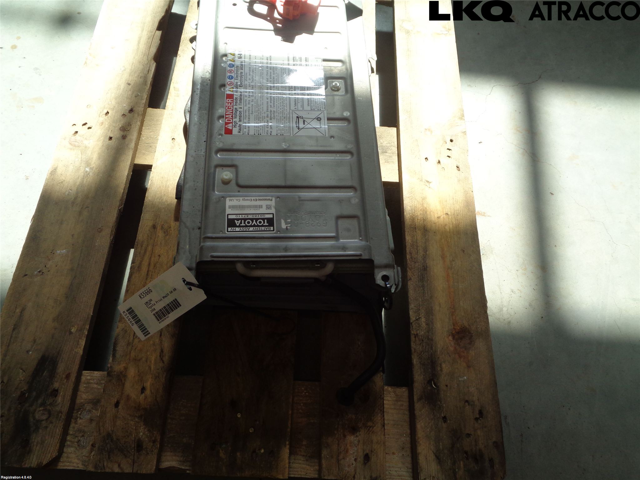 Toyota PRIUS NWH20 04-08 Batteri Högspänning