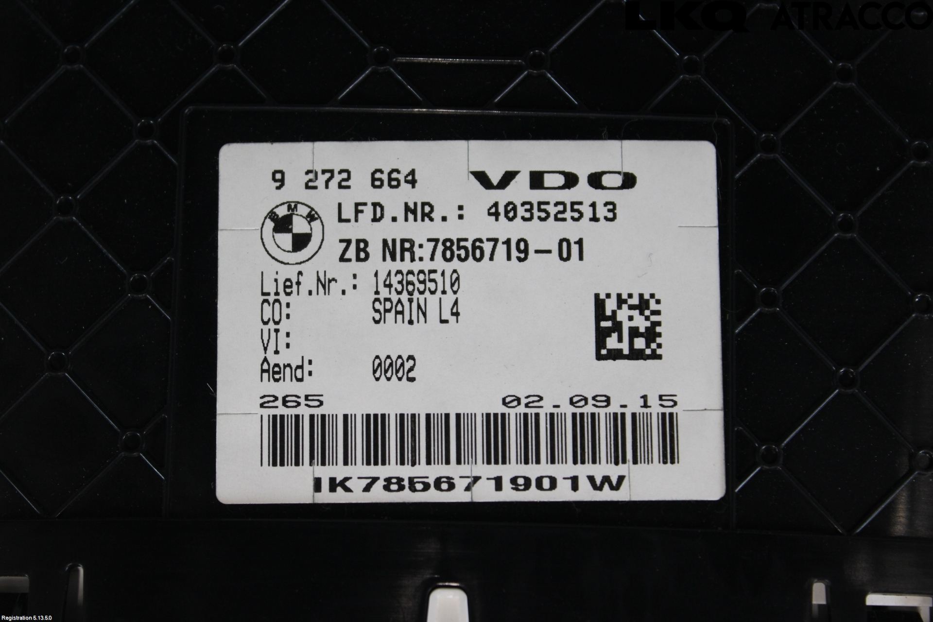 BMW 4 F32/F33/F82/F83 13-20 Instrument Komb