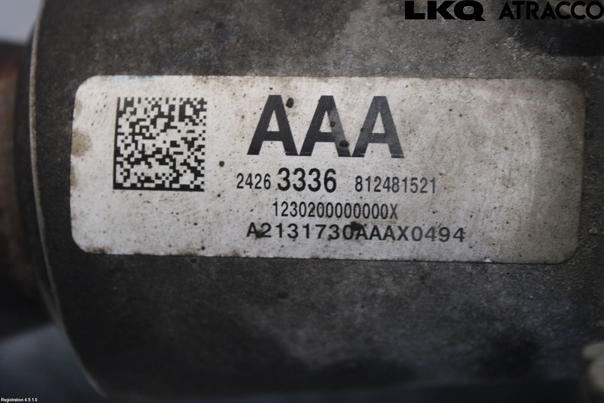 Chevrolet TRAX Växel Fördelningslåda