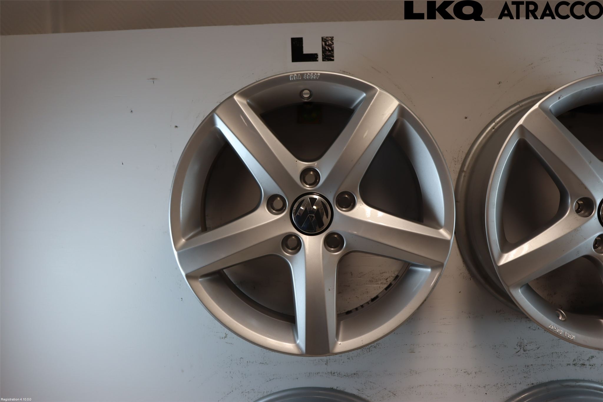Volkswagen VW PASSAT 11-14 Fälgsats Aluminium