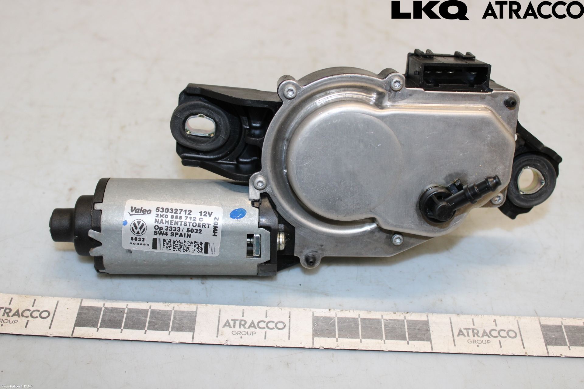 Volkswagen VW CADDY 11-15 Torkarmotor Baklucka