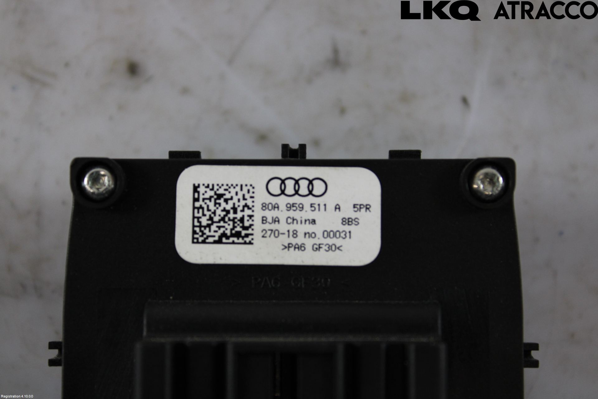 Audi Q5/SQ5 17- Strömställare Dragkrok