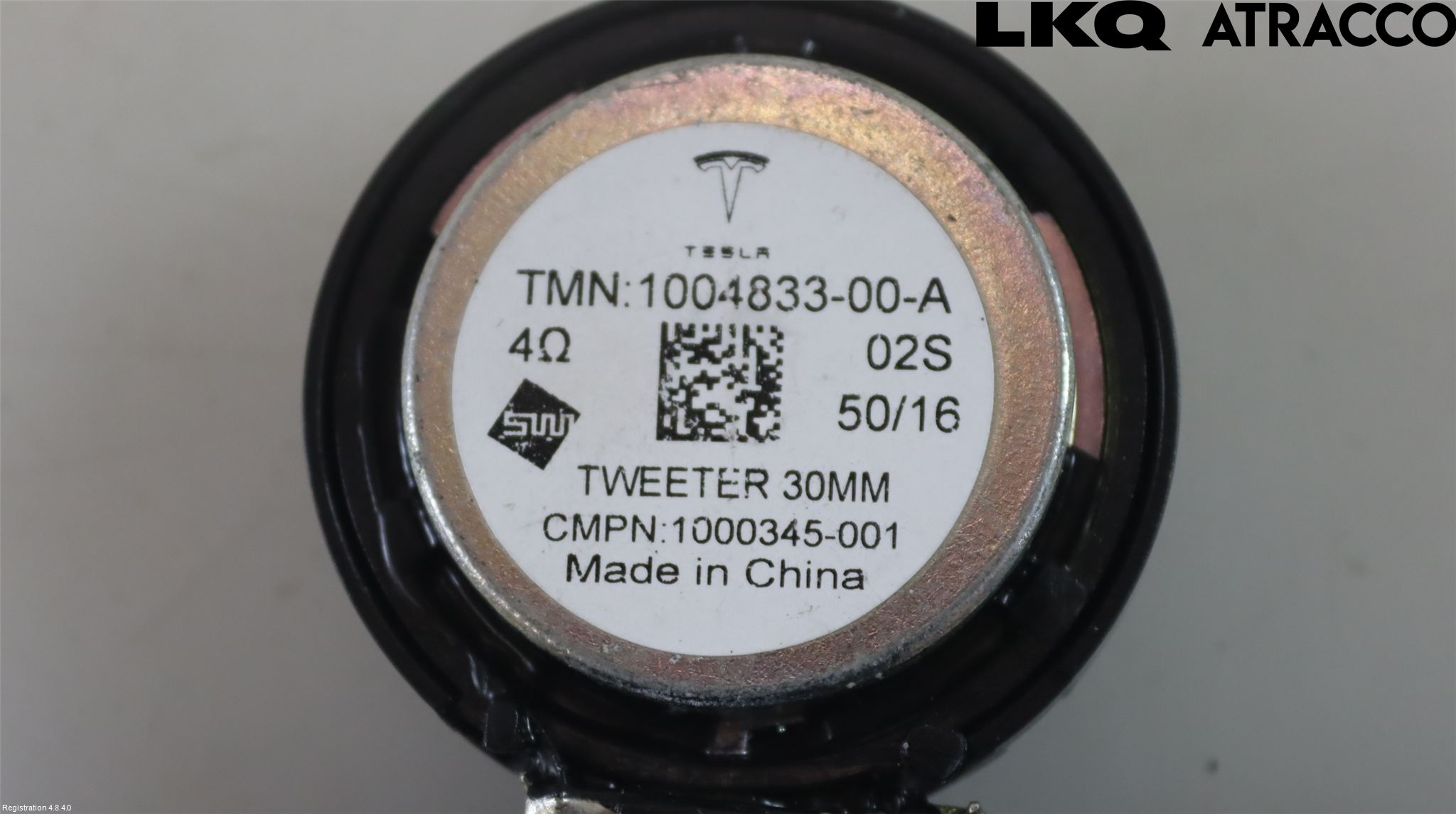 Tesla MODEL X 16- Högtalare