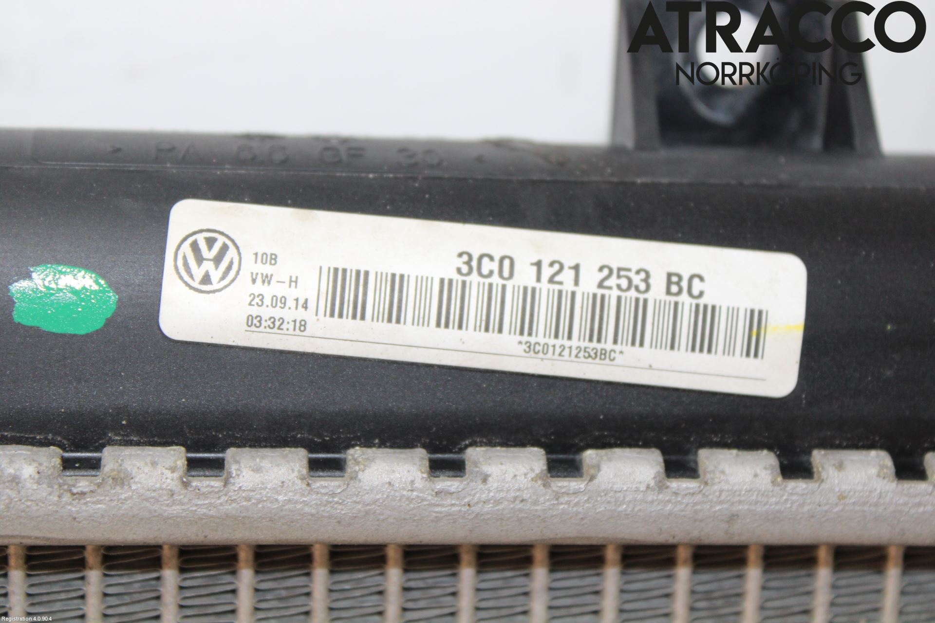 Volkswagen VW PASSAT 11-14 Kylare Aut