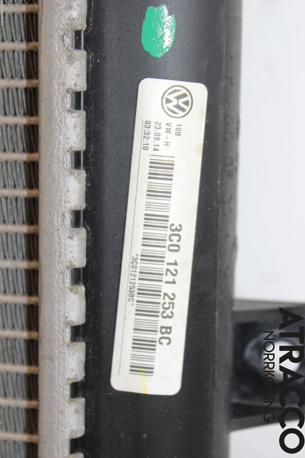 Volkswagen VW PASSAT 15-19 Kylare Aut