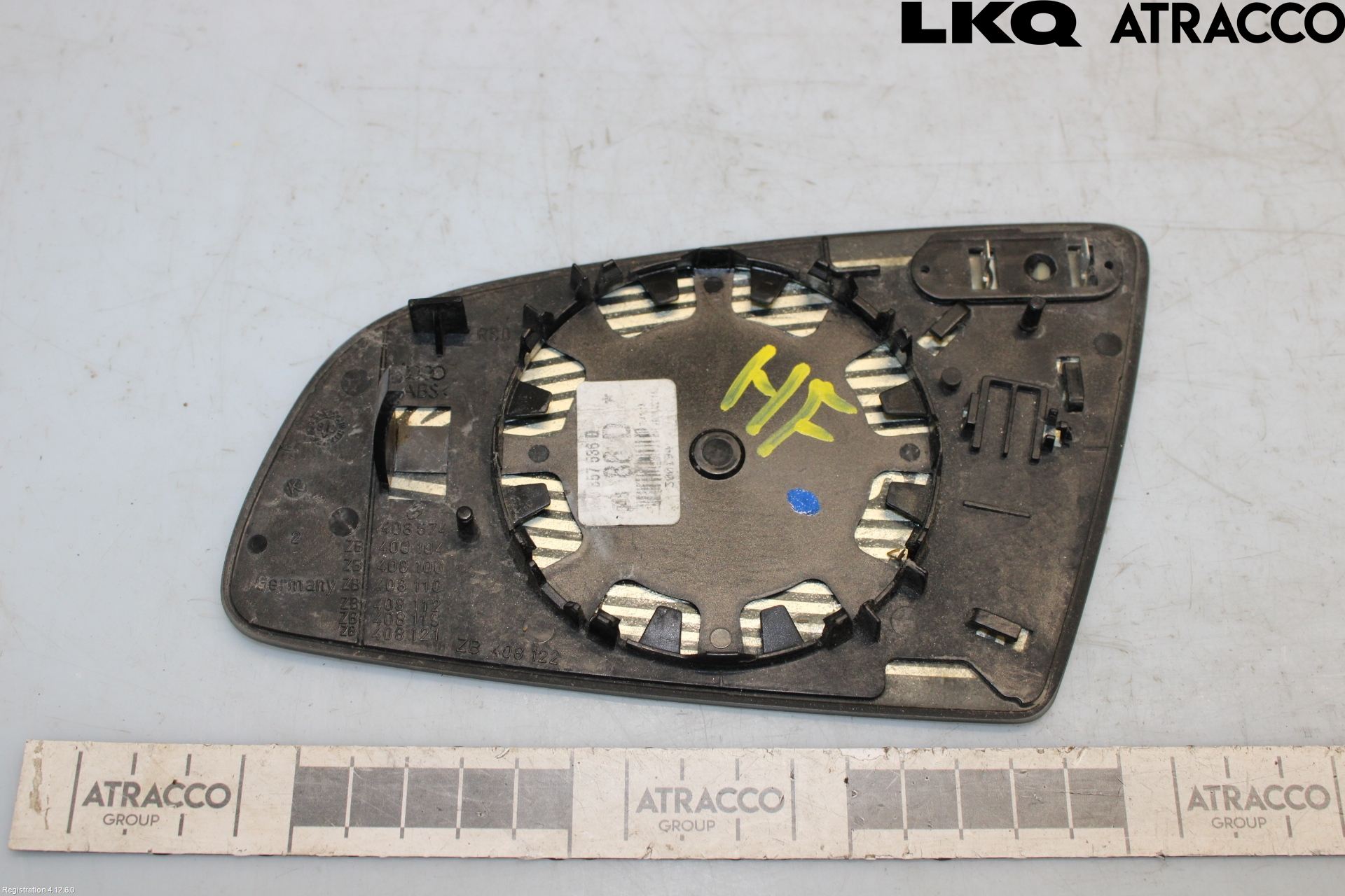 Audi A3/S3 05-13 Spegelglas Hö