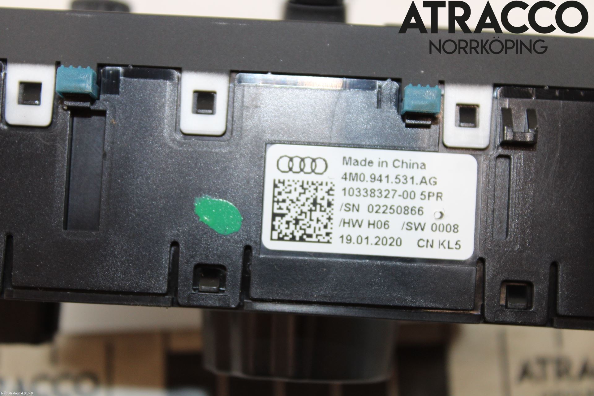 Audi A4/S4 B9 20- Strömställare Ljus