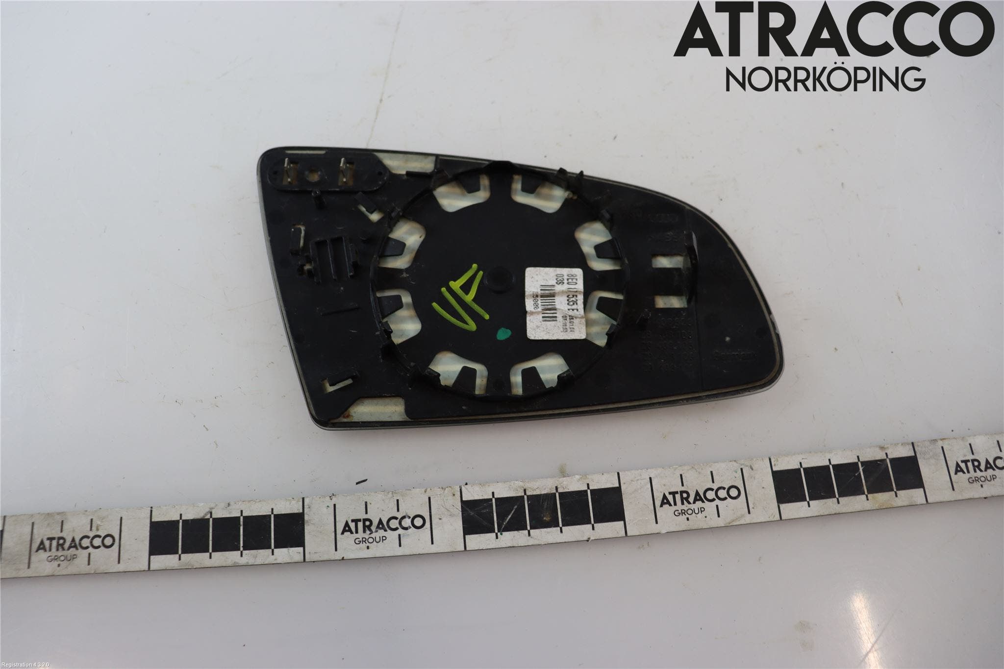 Audi A3/S3     04-05 Spegelglas Vä