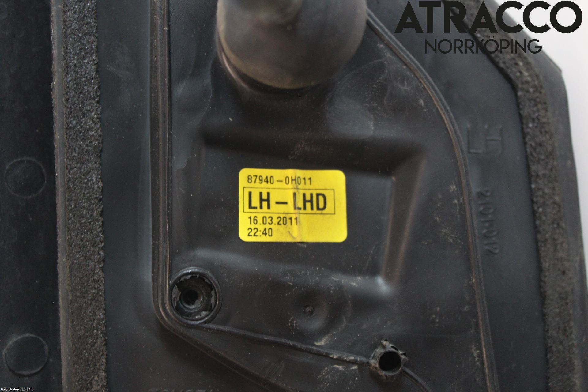 Citroen C1 06-13 Spegel Yttre Justerbar Vä