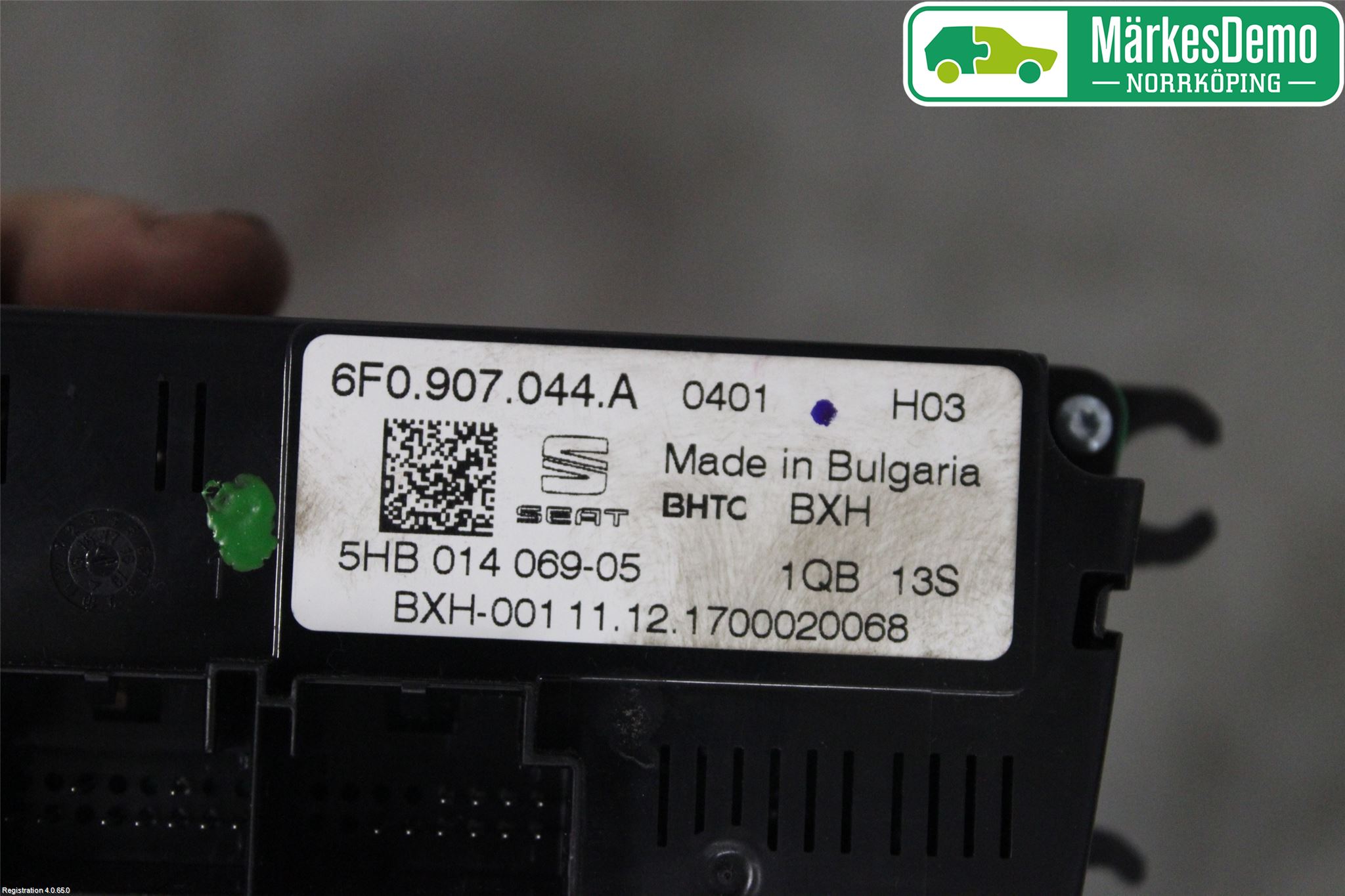 Seat IBIZA V 17-20 Värmereglage