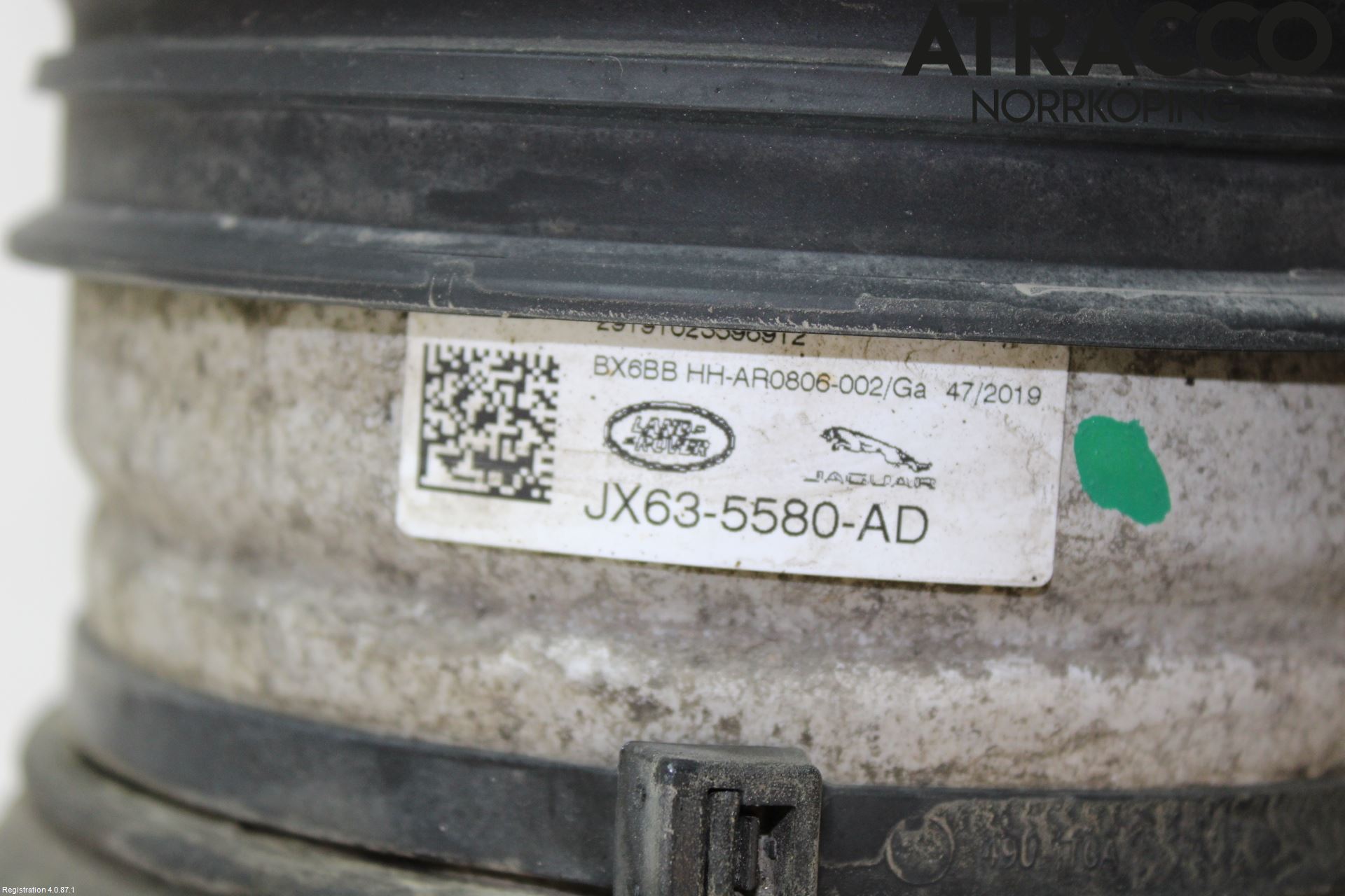 Jaguar XF (X260) 16-24 Kompressor Stöt-Fjädring