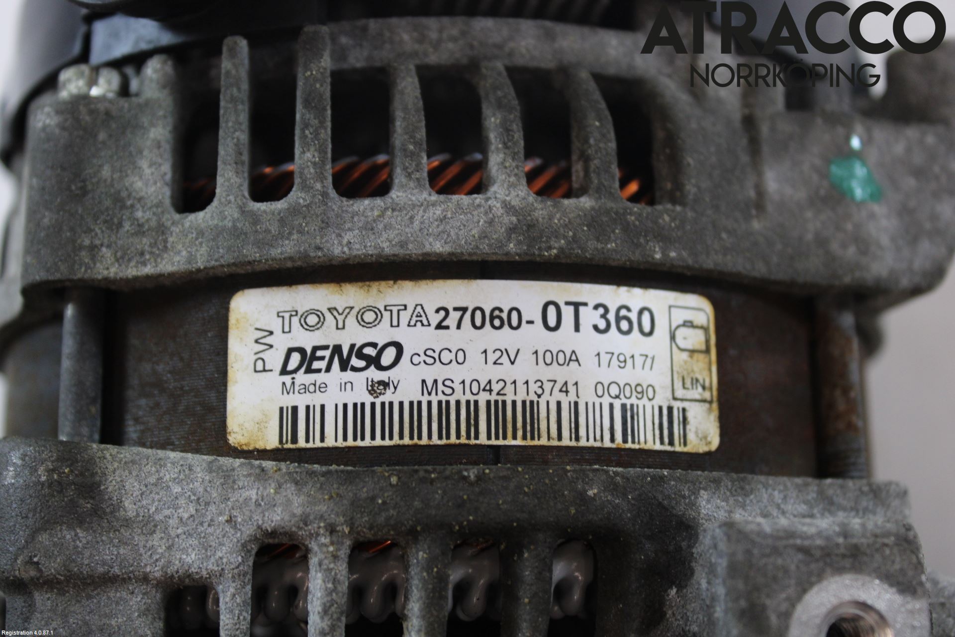 Toyota VERSO 09-18 Generator