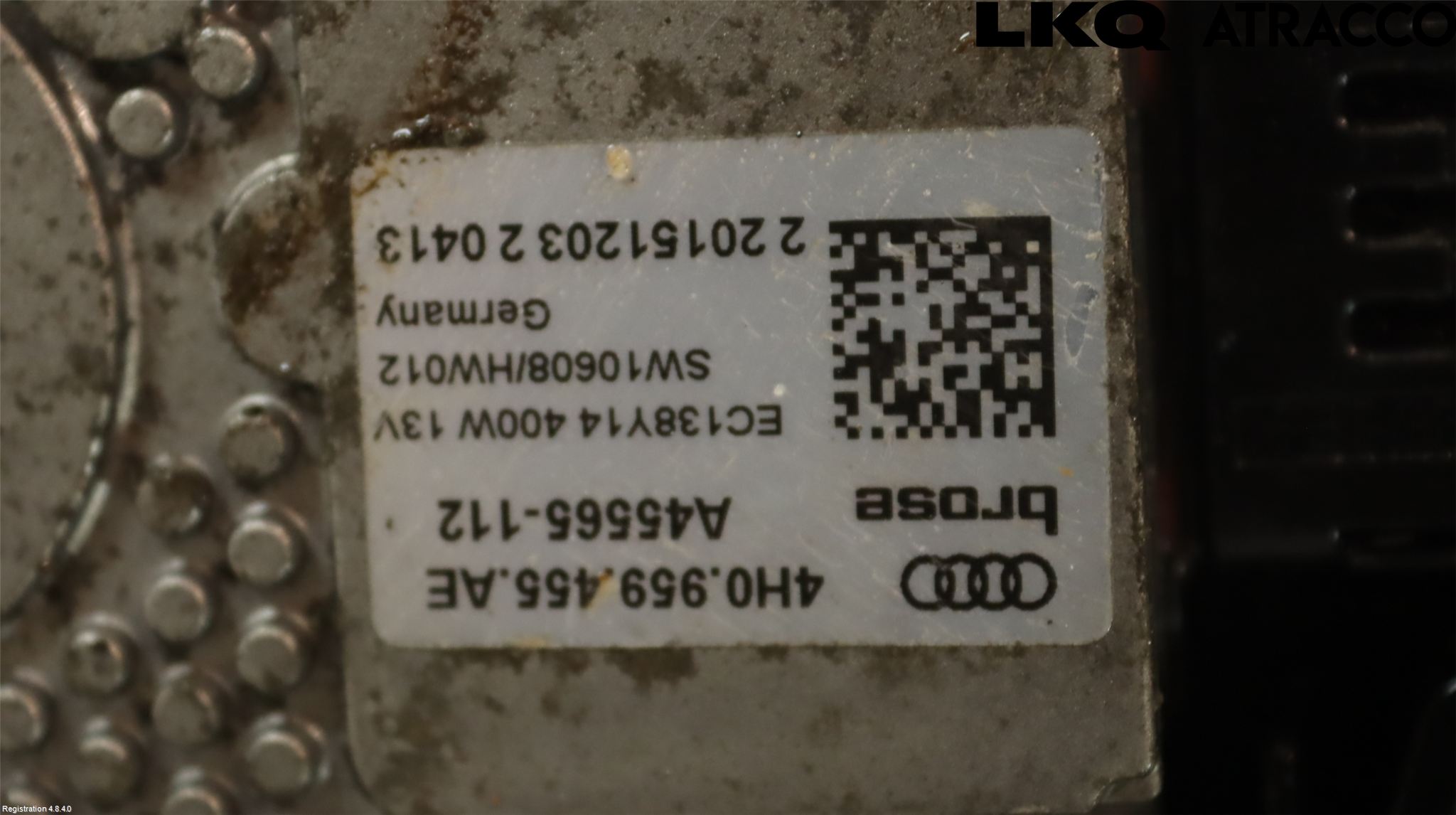 Audi A6 ALLROAD 12-18 Kylfläkt El