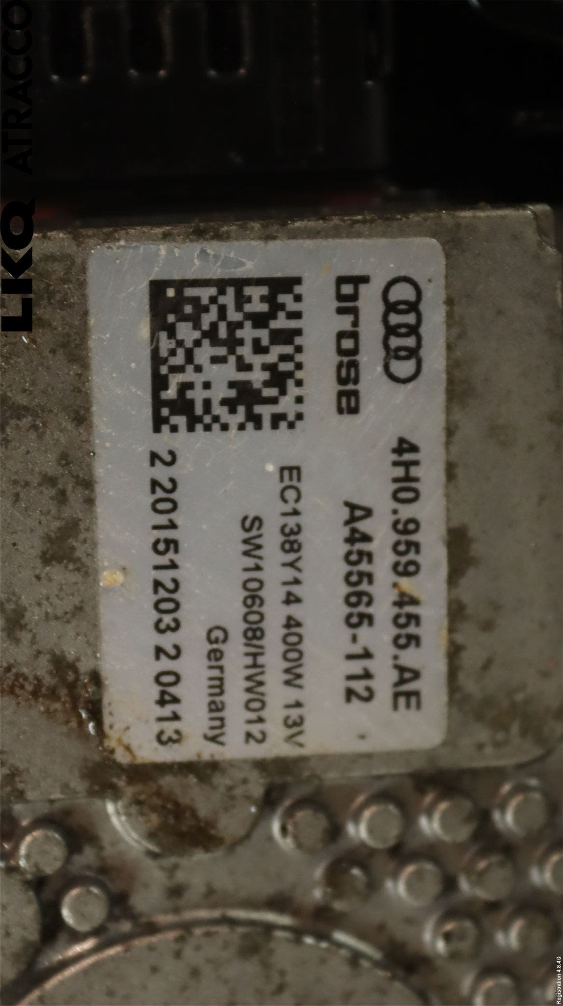 Audi A6 ALLROAD 12-18 Kylfläkt El