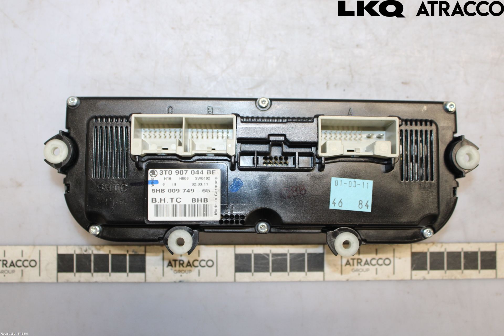Skoda OCTAVIA (1Z) 05-13 Värmereglage