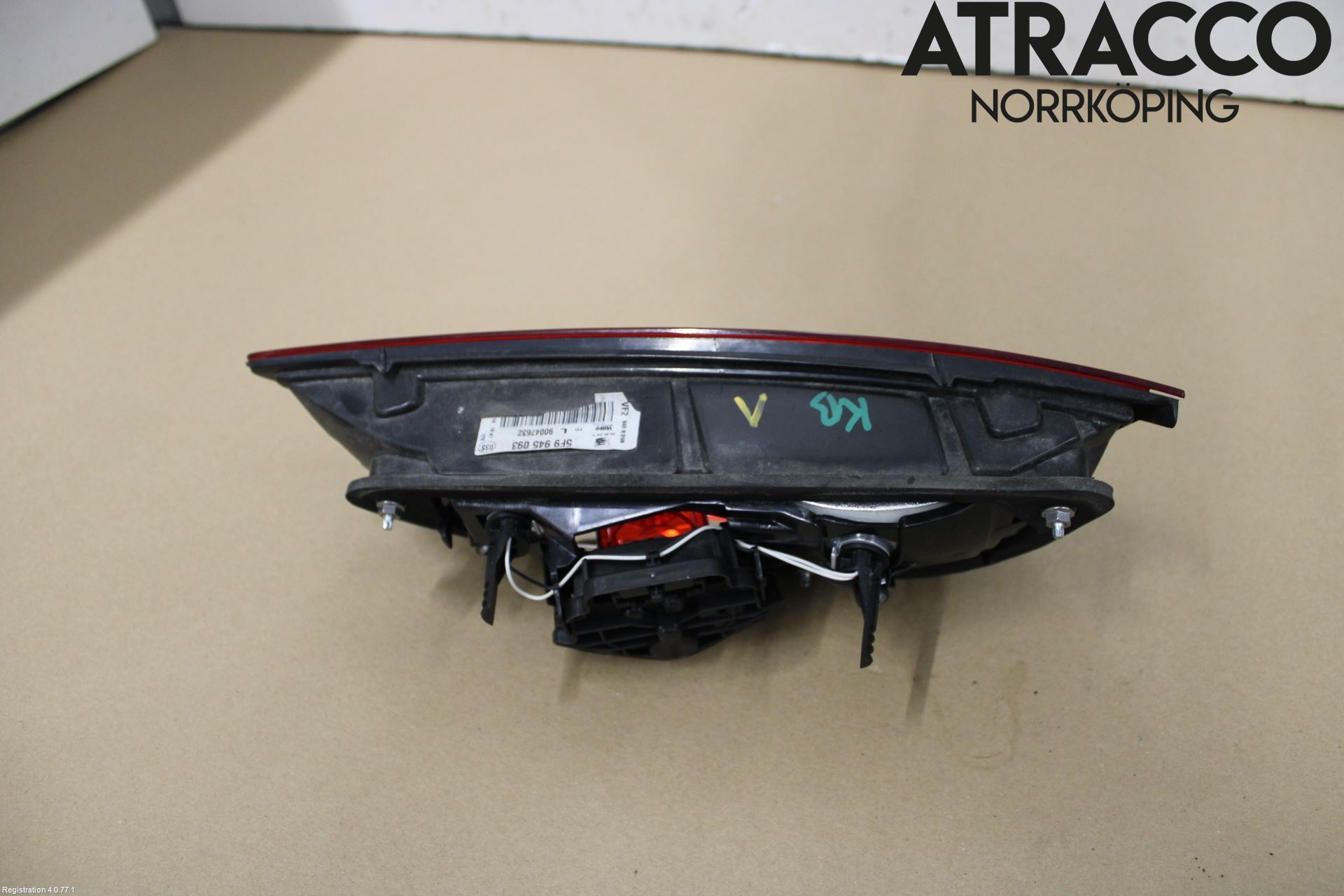 Seat LEON 13-20 Bakljus Lucka Vä