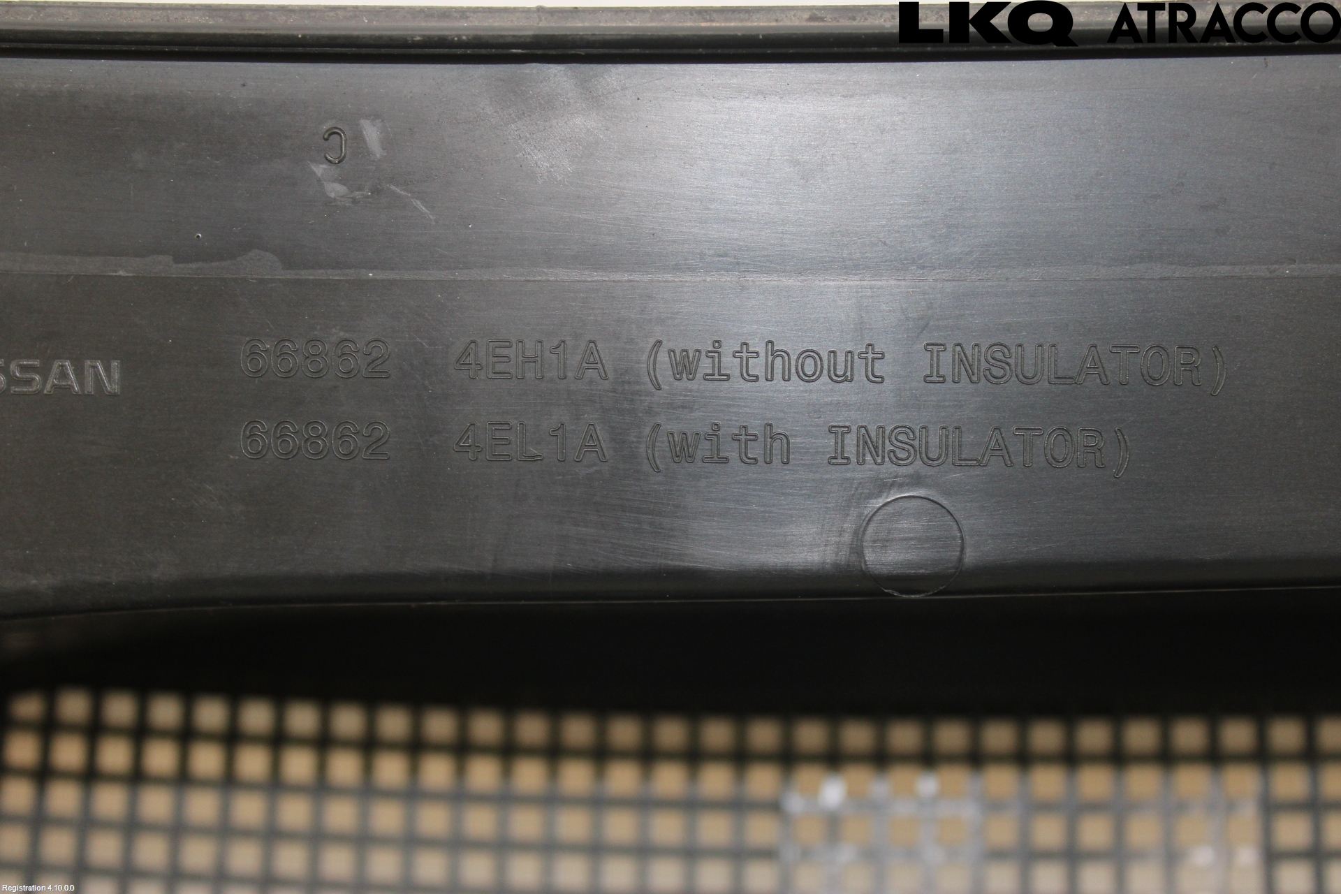 Nissan QASHQAI 14-17 Torpedplåt-Torpedplast