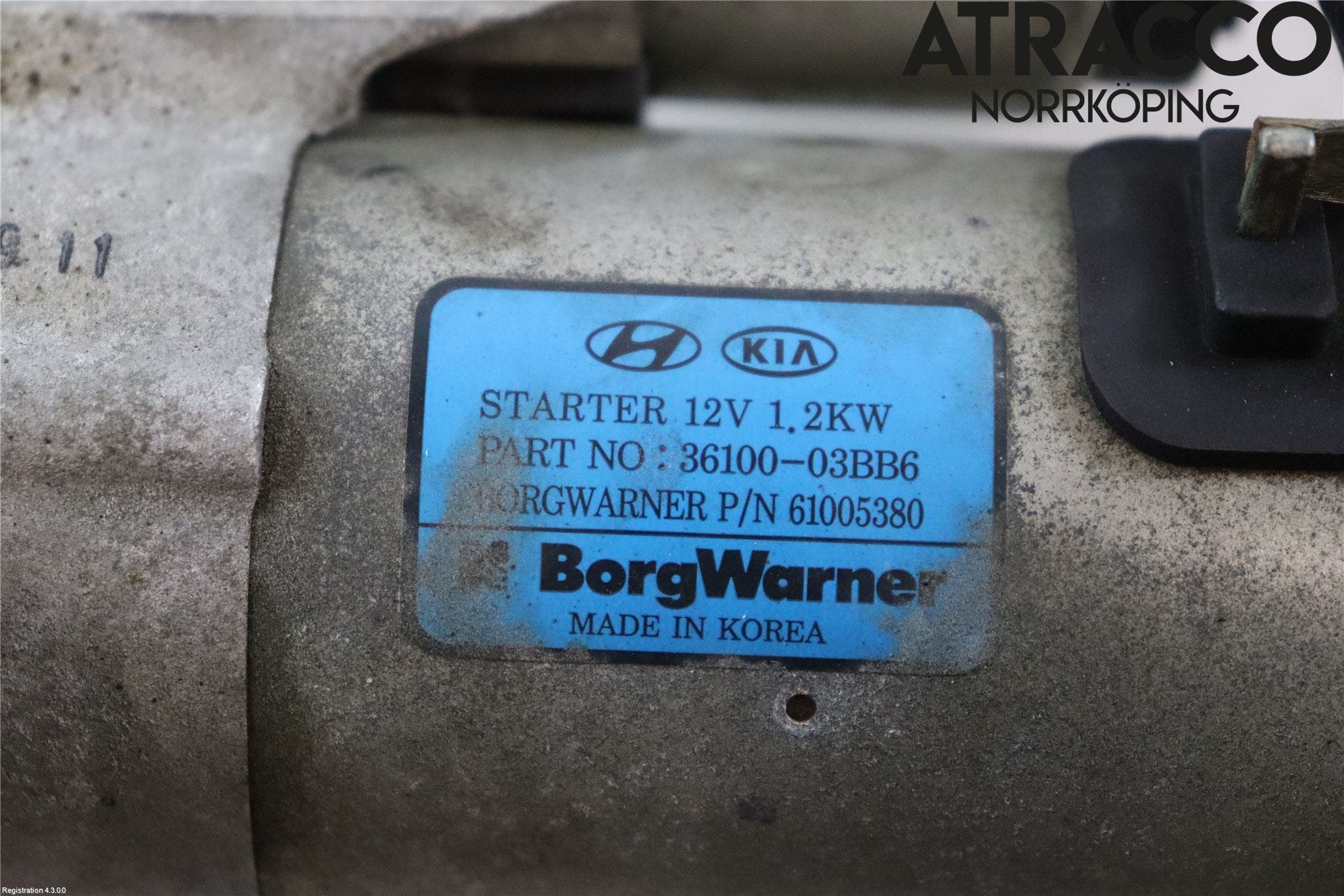 Kia RIO 17- Startmotor