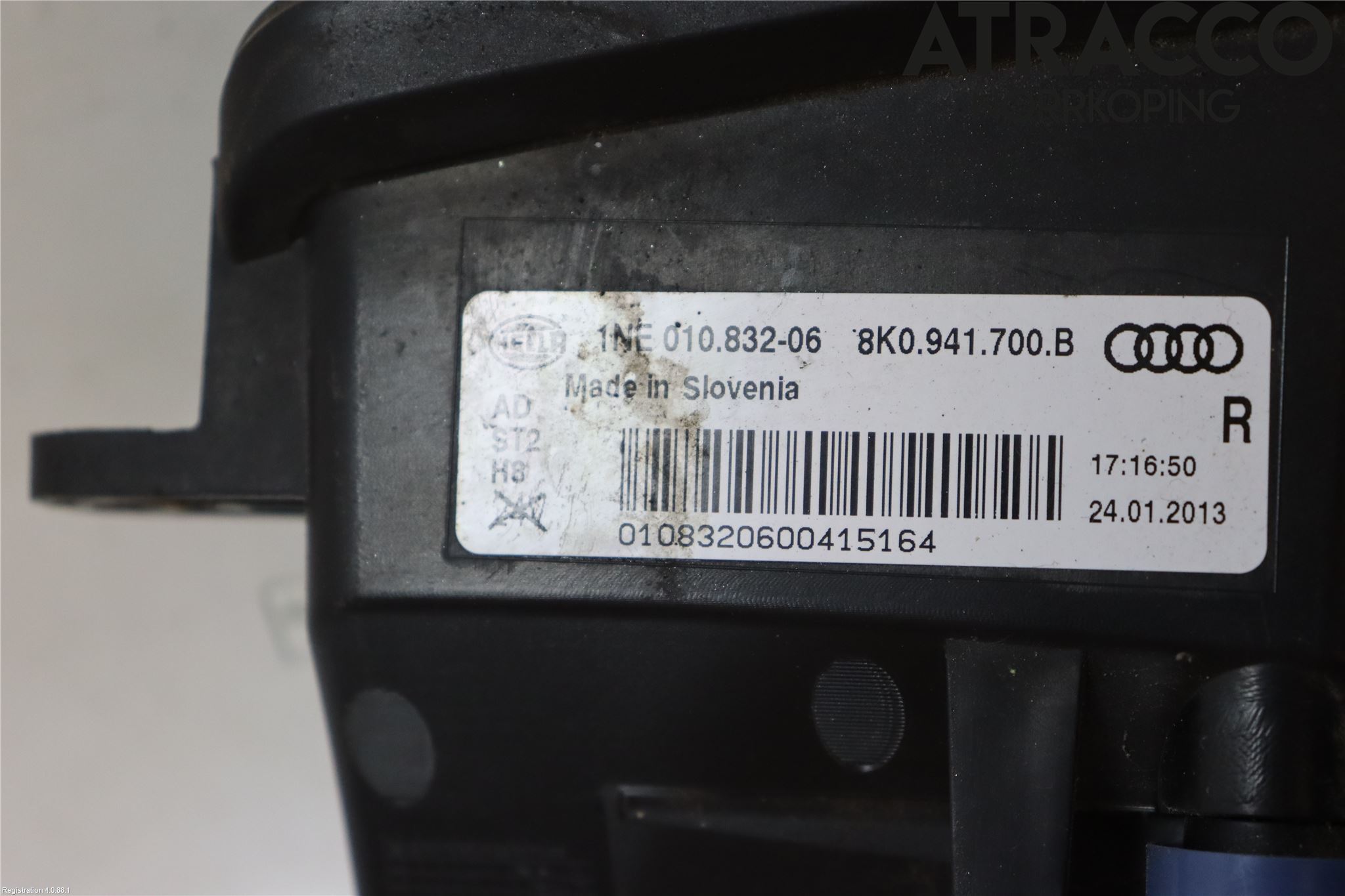 Audi A4 12-15 Dimljus-Varselljus Fram