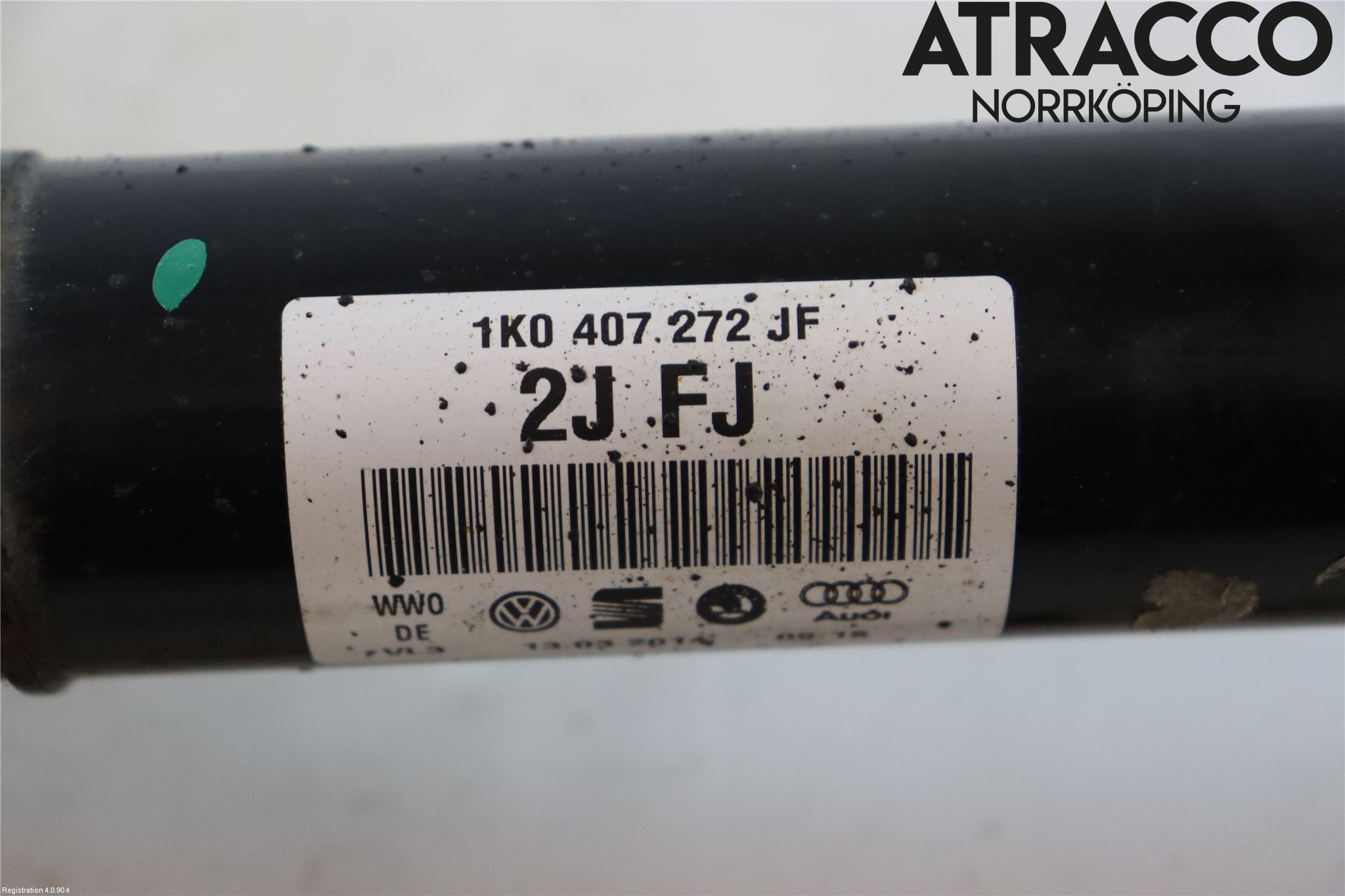 Audi Q3 8U 12-18 Drivaxel Fram Höger