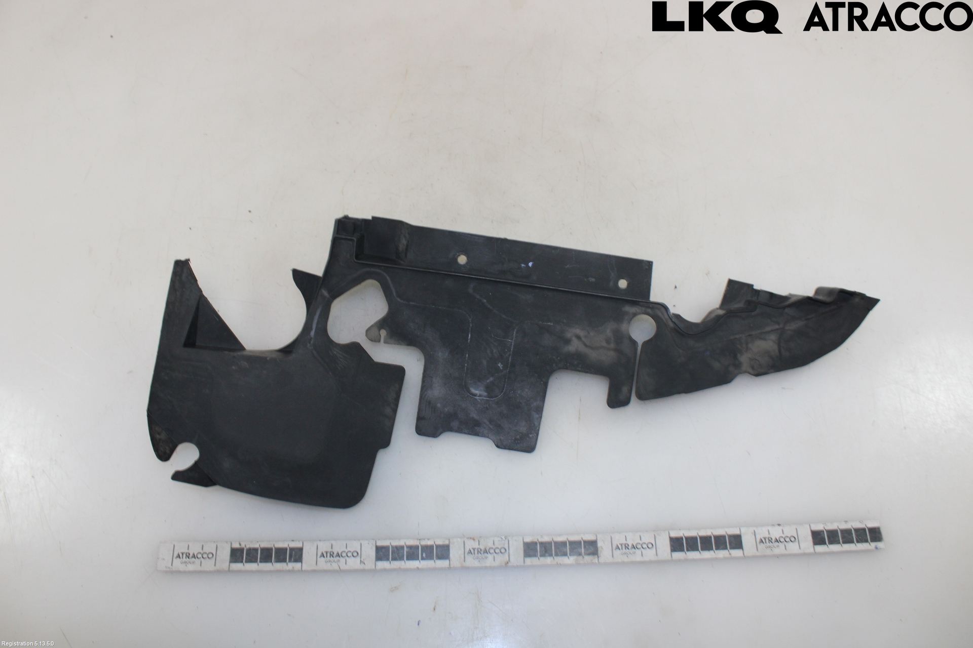 Audi A6/S6     05-11 Deflektor Plåt-Plast Kylning
