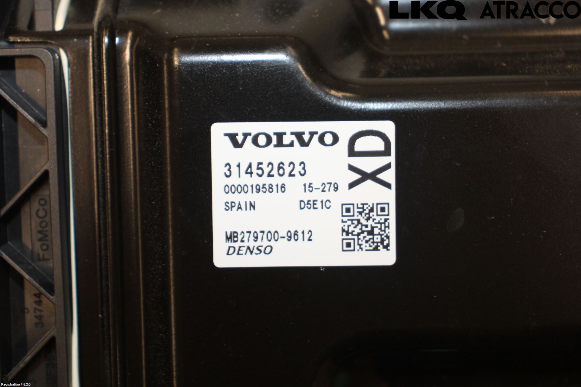 Volvo V60 14-18 Styrenhet Inspump Diesel