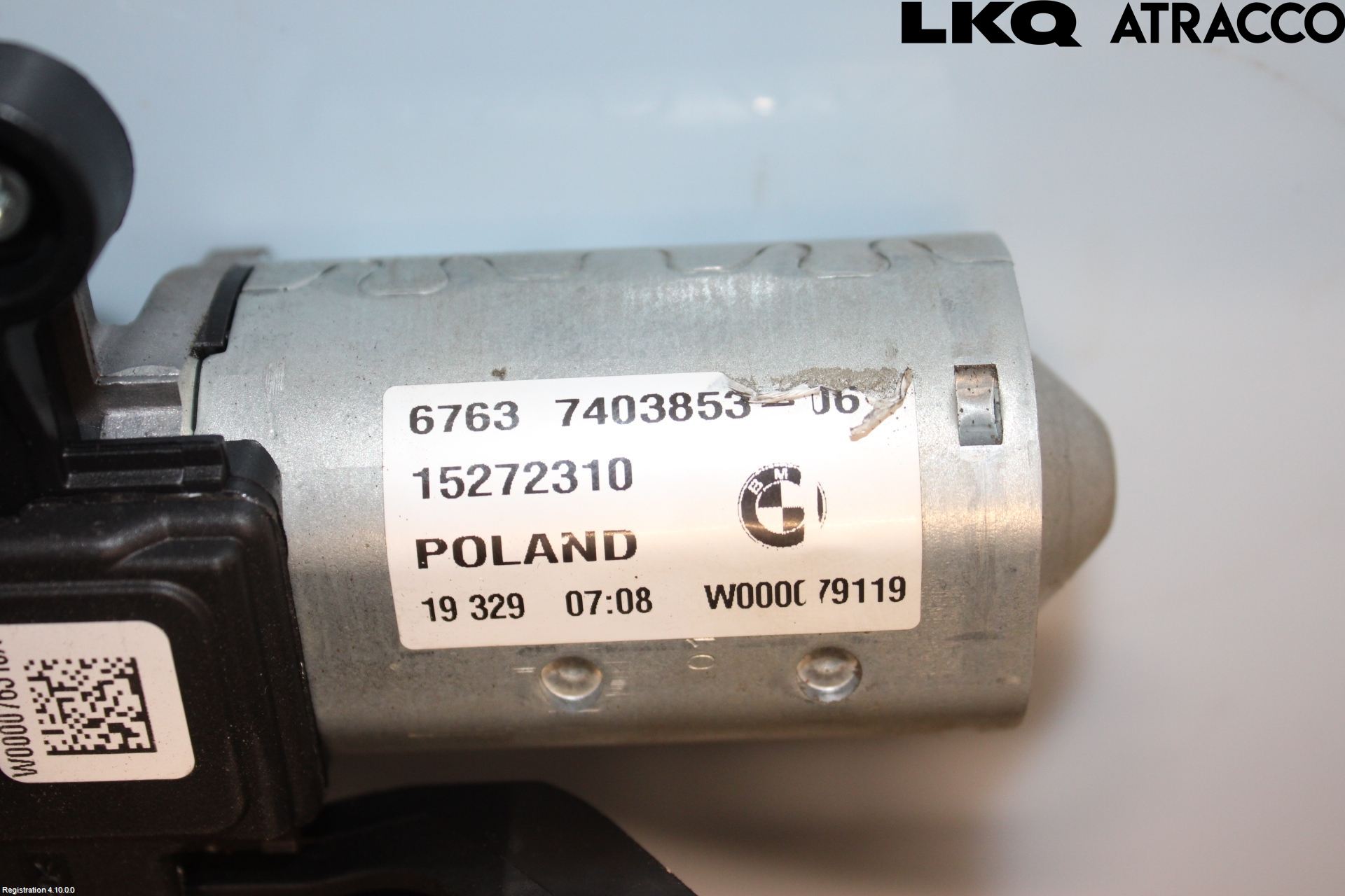 BMW 5 G30/G31/F90 17-23 Torkarmotor Baklucka