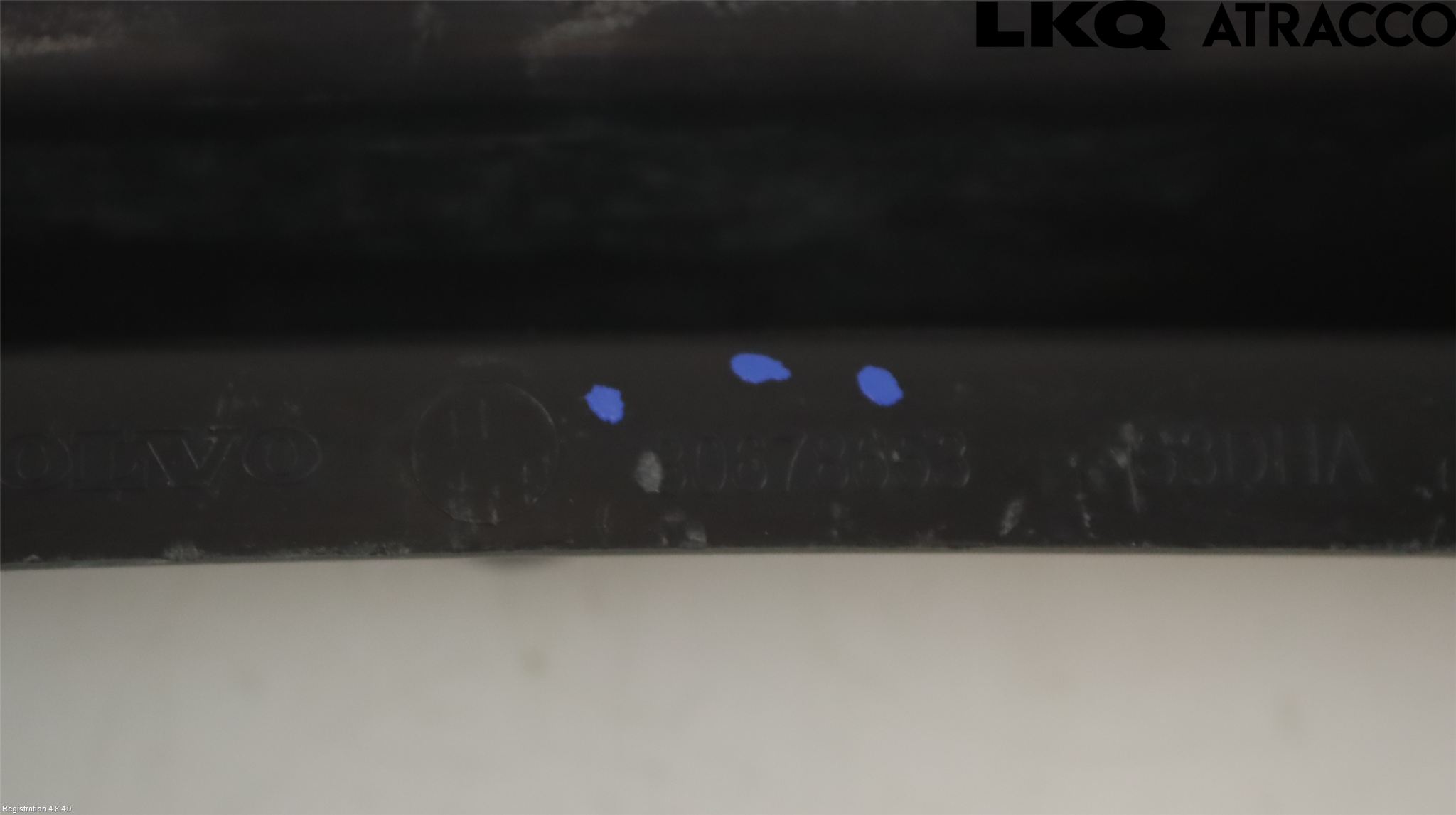 Volvo V70 08-13 Stötfsidostycke Mellanlägg