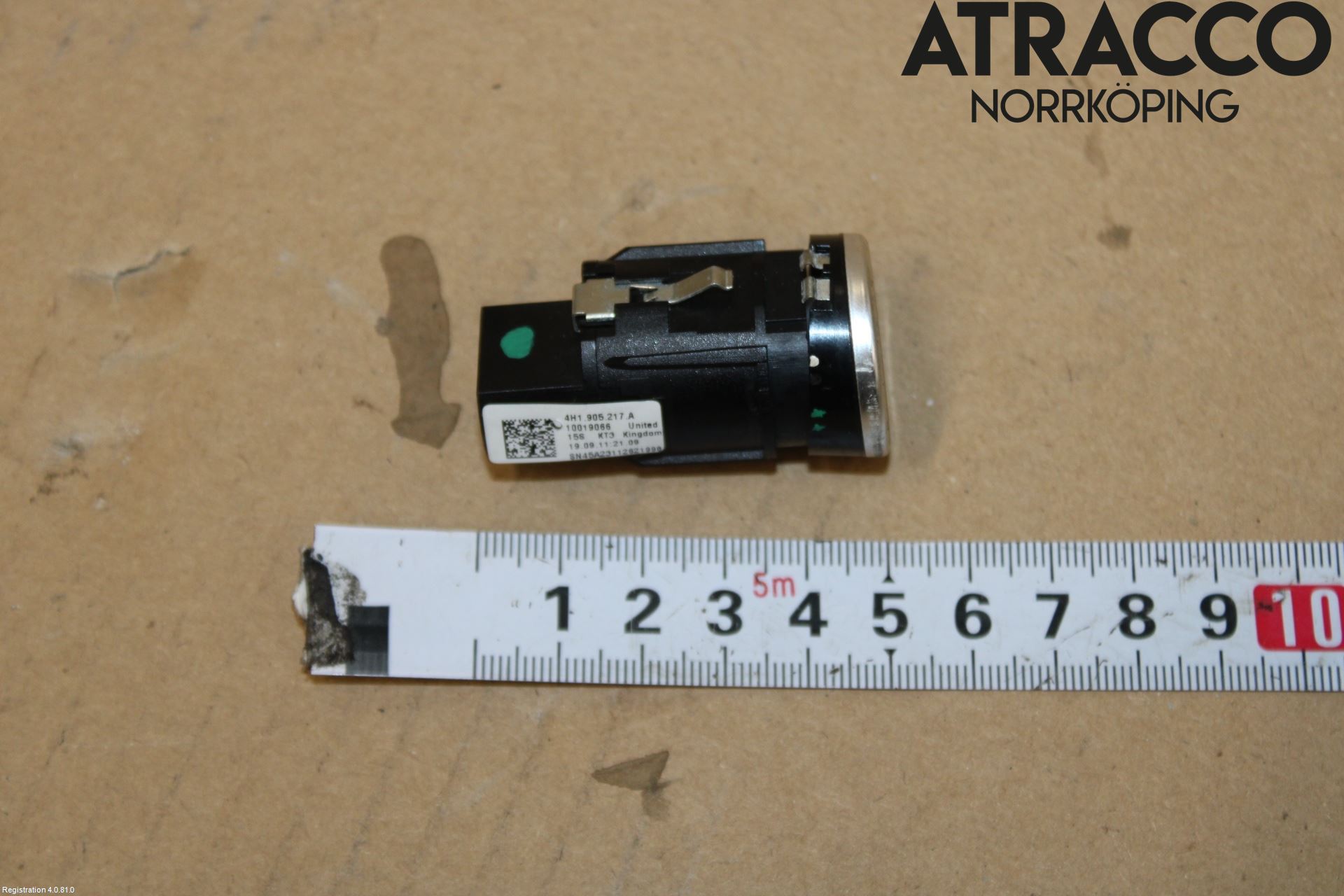 Audi A8/S8 4H 10-17 Startknapp Personbil