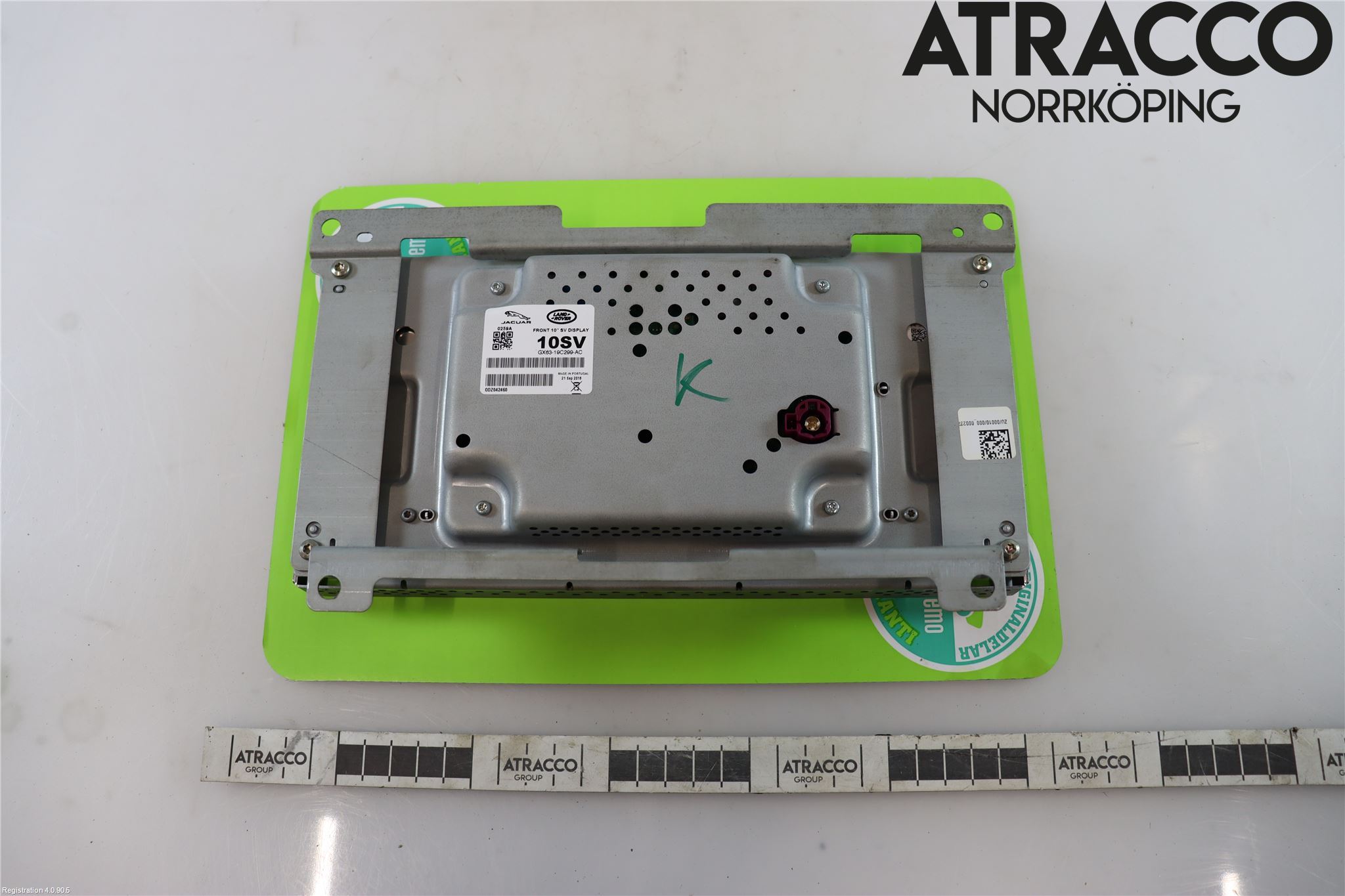 Jaguar F-PACE Bildskärm