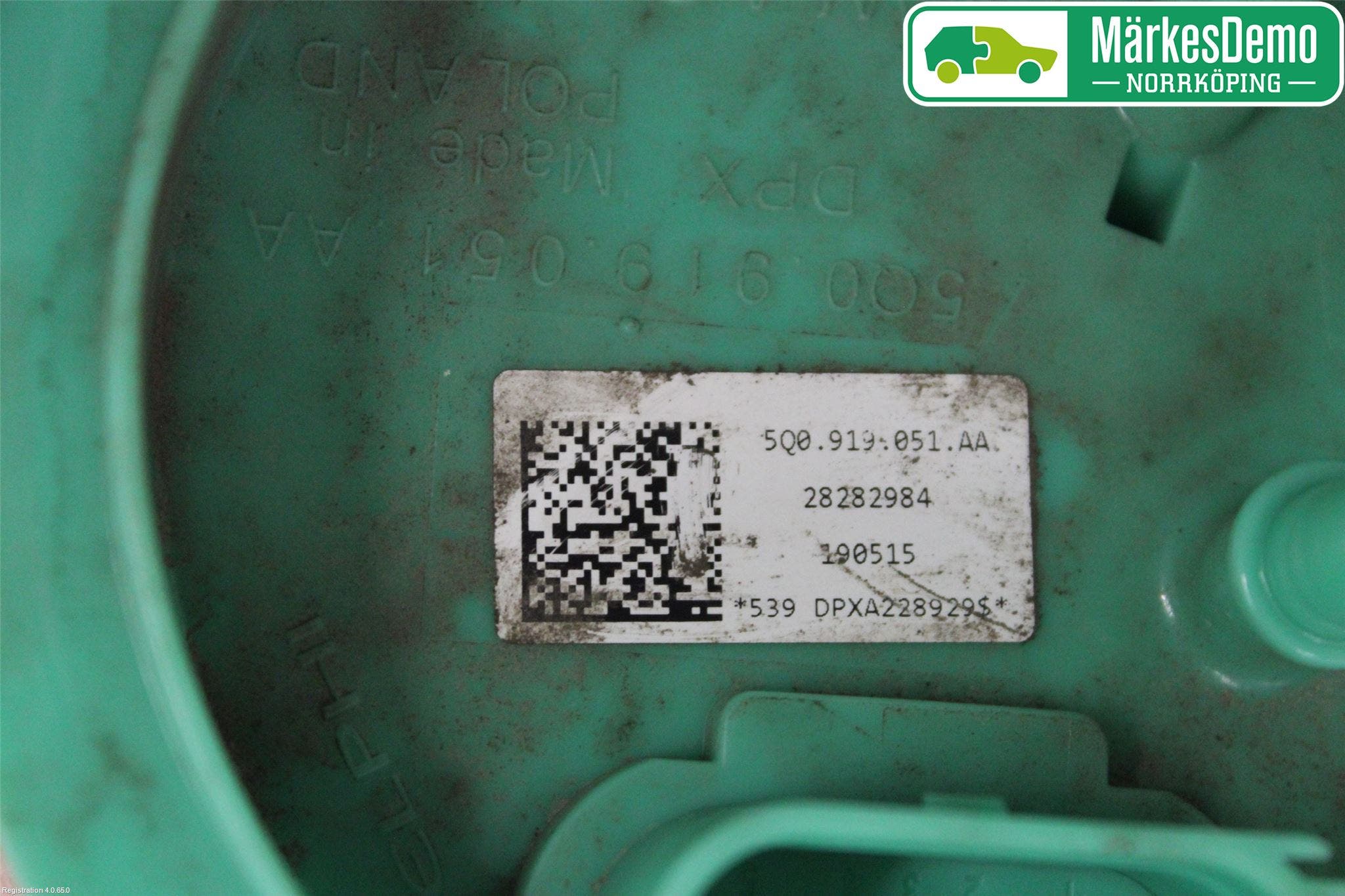 Volkswagen VW GOLF / E-GOLF VII 13-20 Bränslepump El