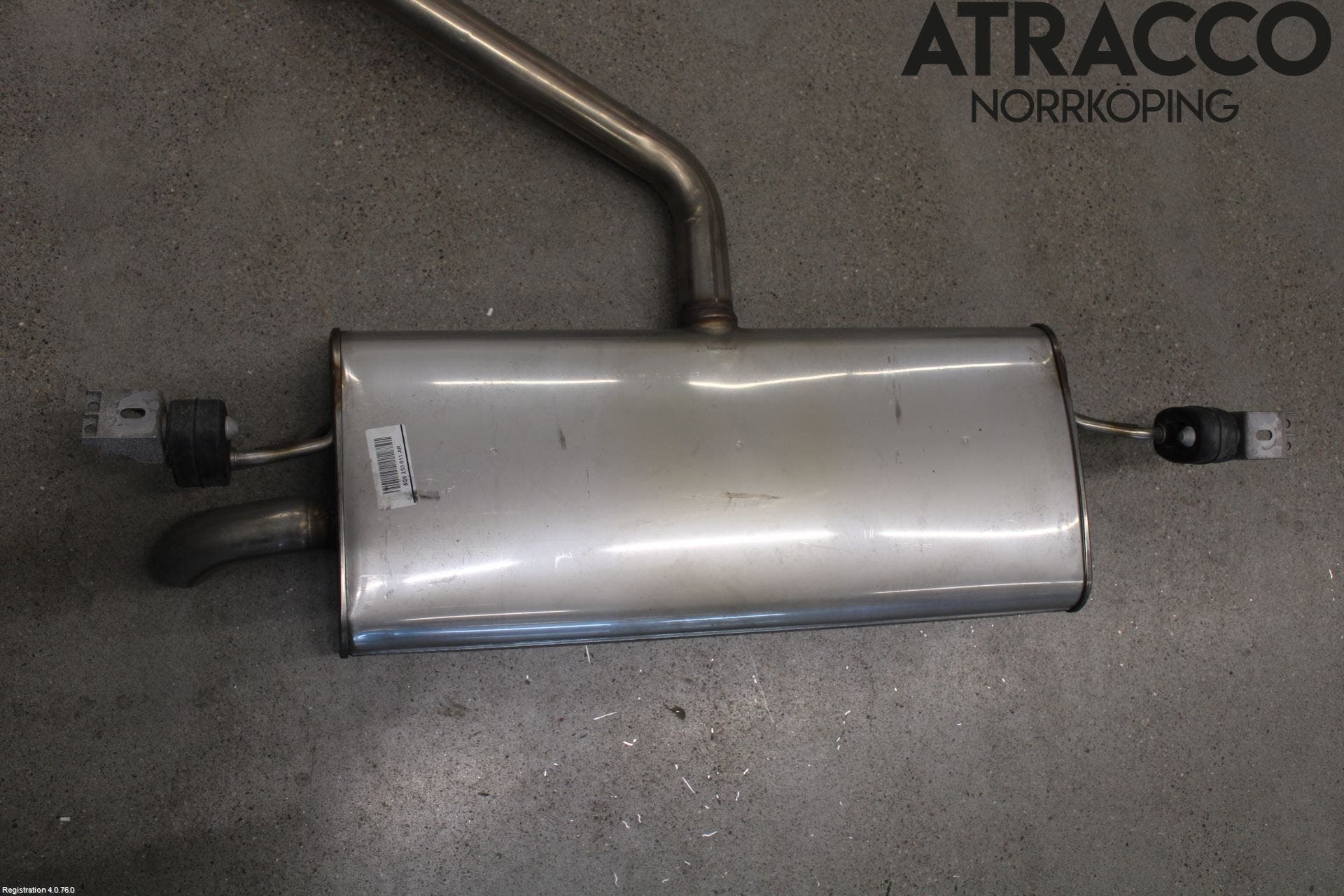 Volkswagen VW GOLF / E-GOLF VIII 20- Avgas Halvsats