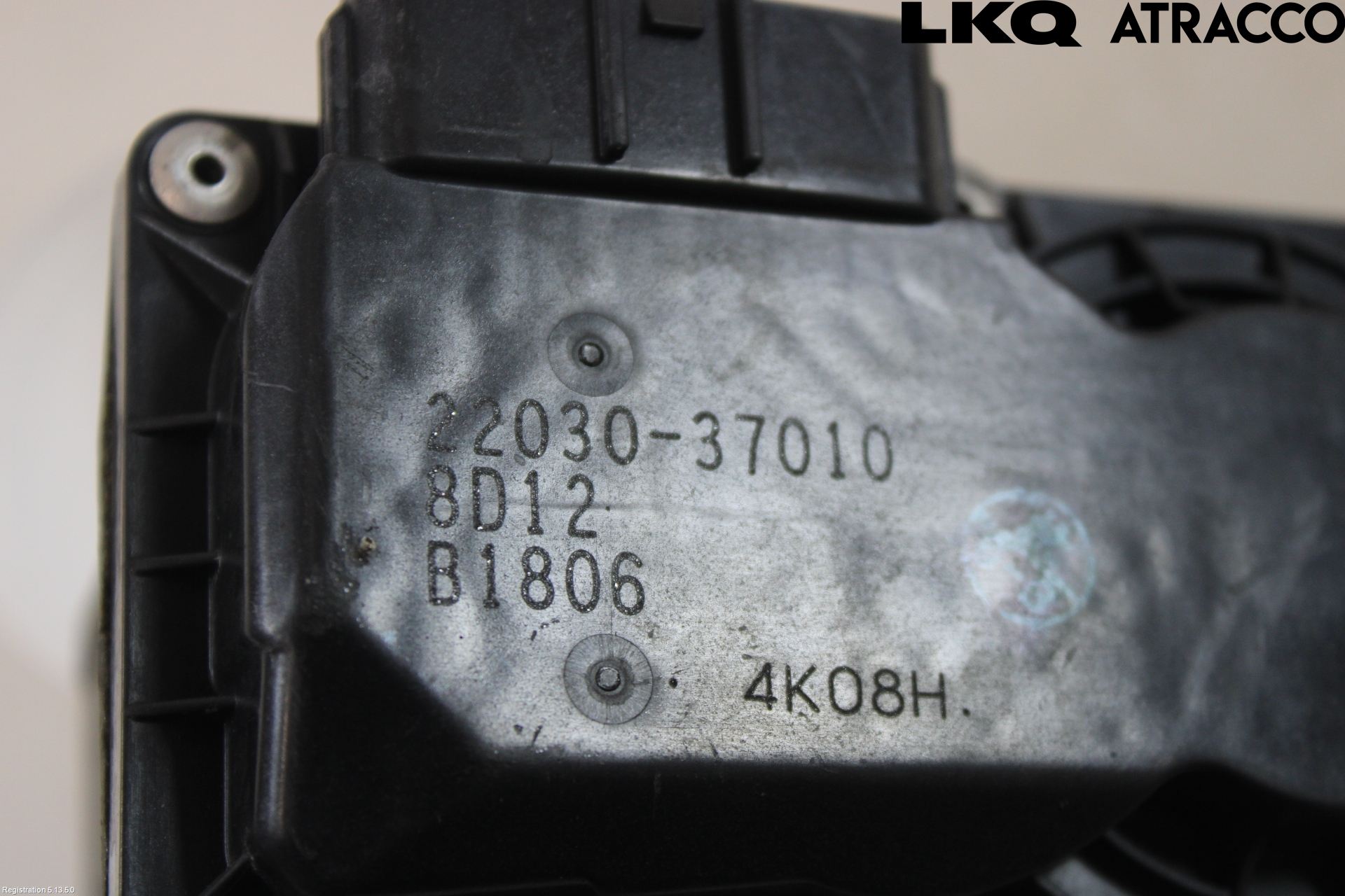 Toyota AURIS 07-09 Injspjällhus