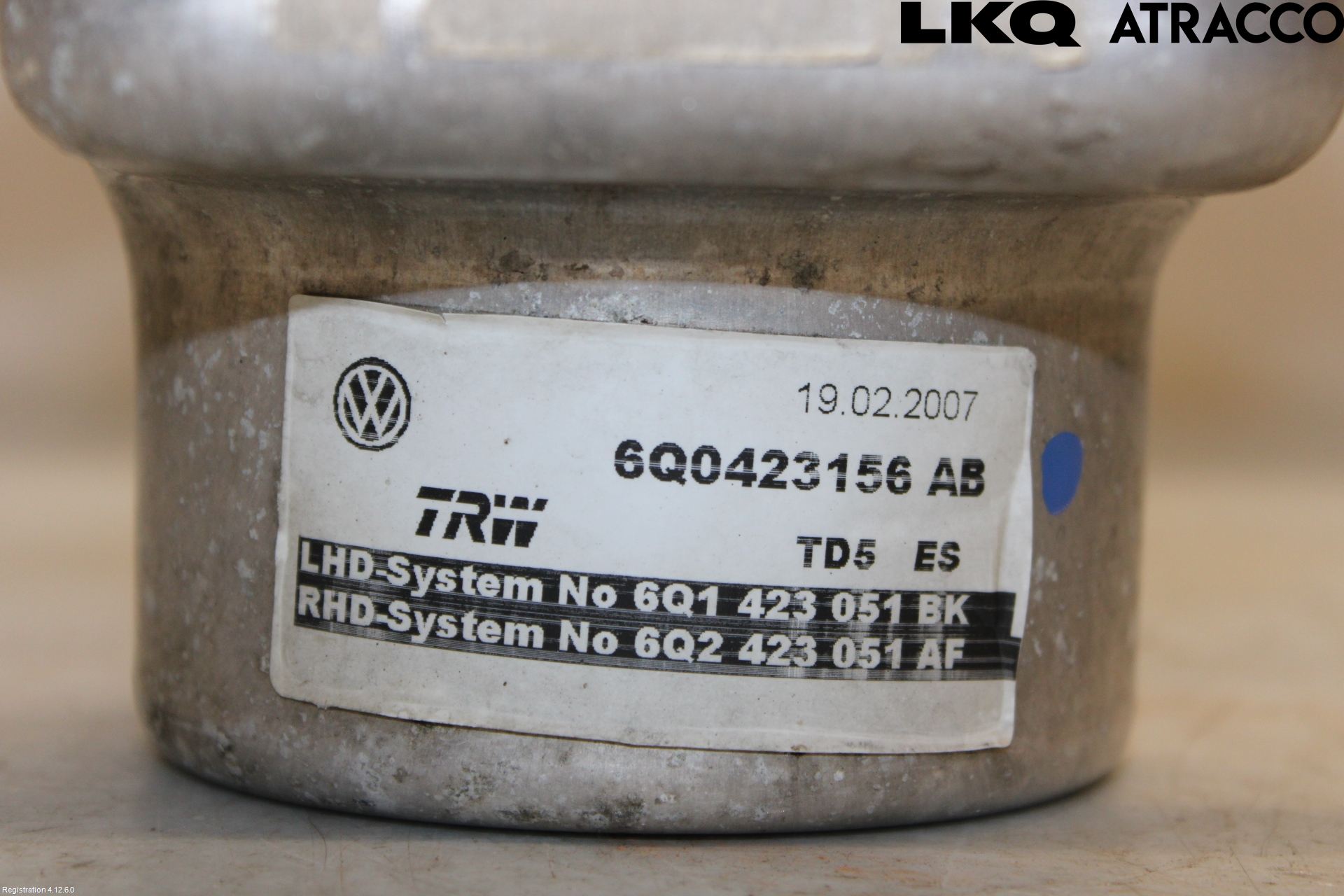 Volkswagen VW POLO 05-09 Styrservo Pump Elektrisk