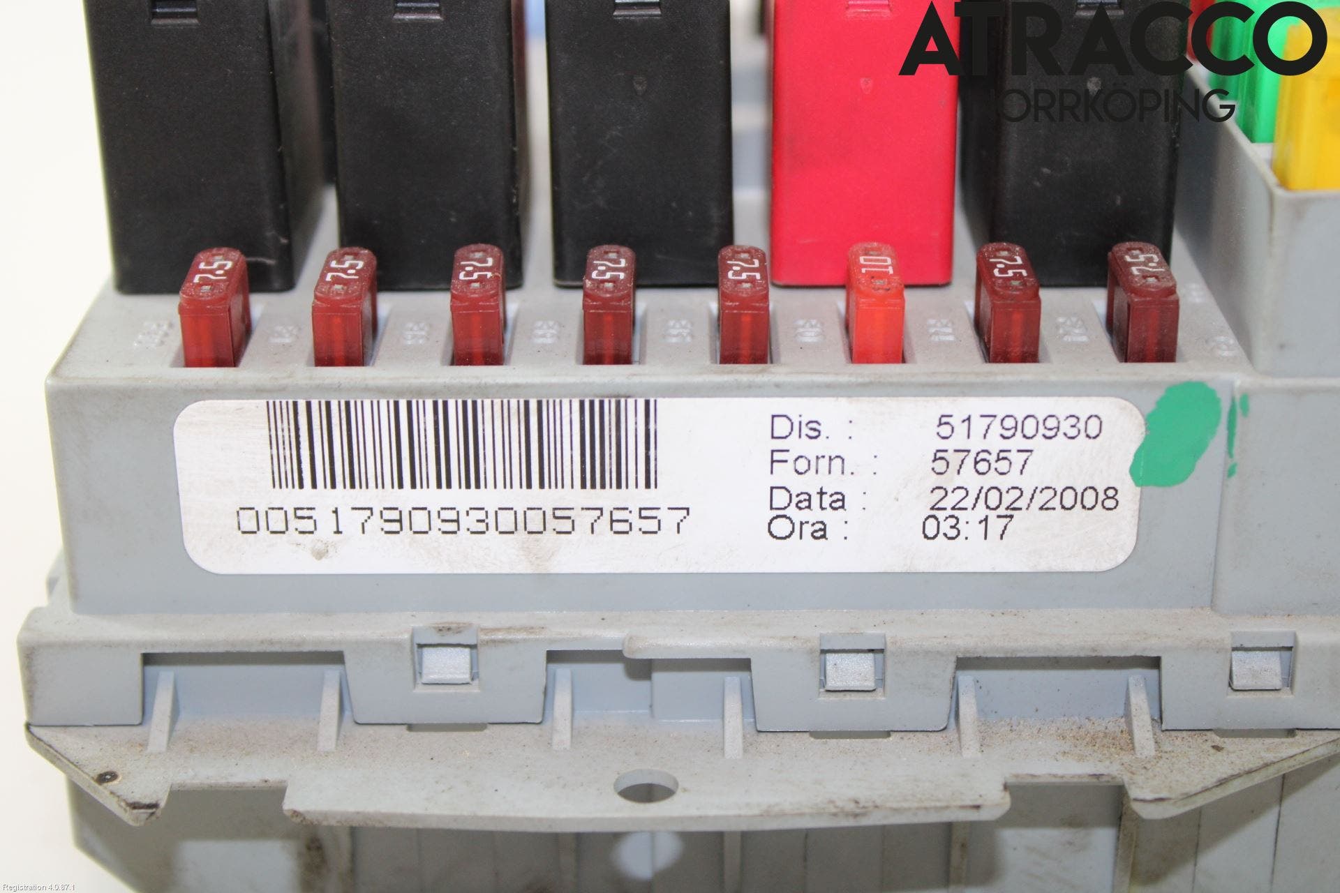 Fiat BRAVO 07-11 Säkringsdosa-Elcentral