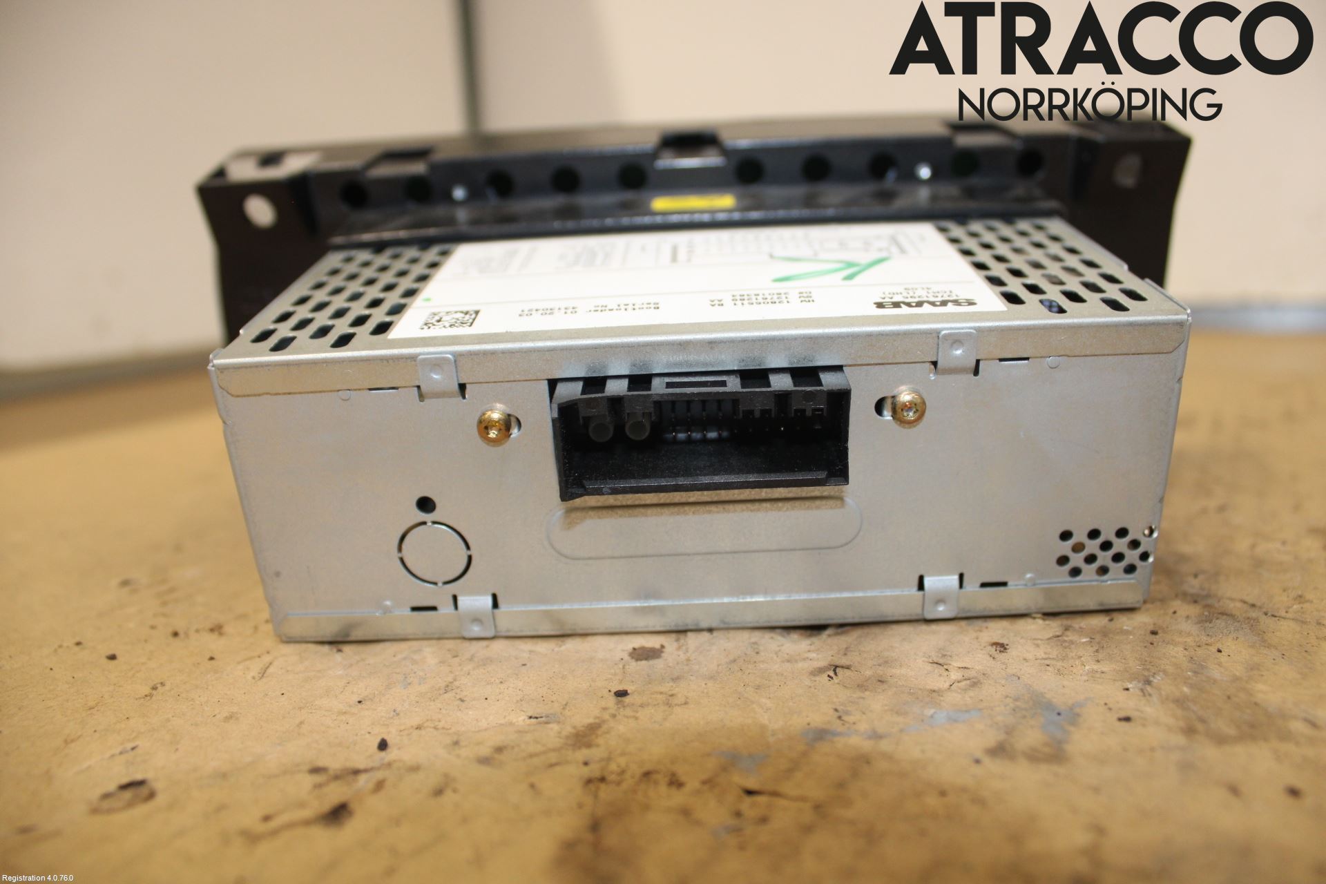 Saab 9-3 VER 2 Cd Radio - Multimediapanel