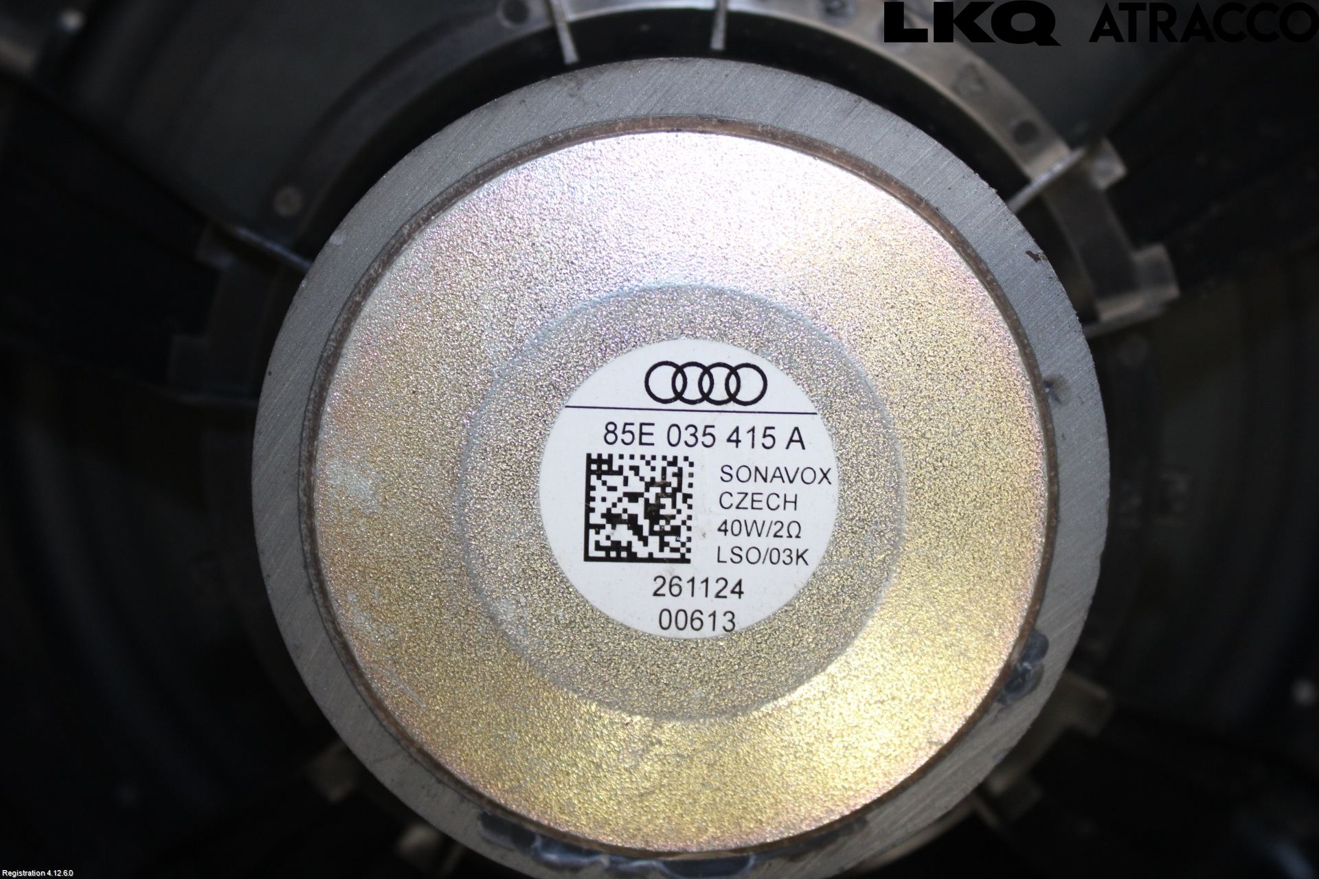Audi Q6 E-TRON CN 24- Högtalare