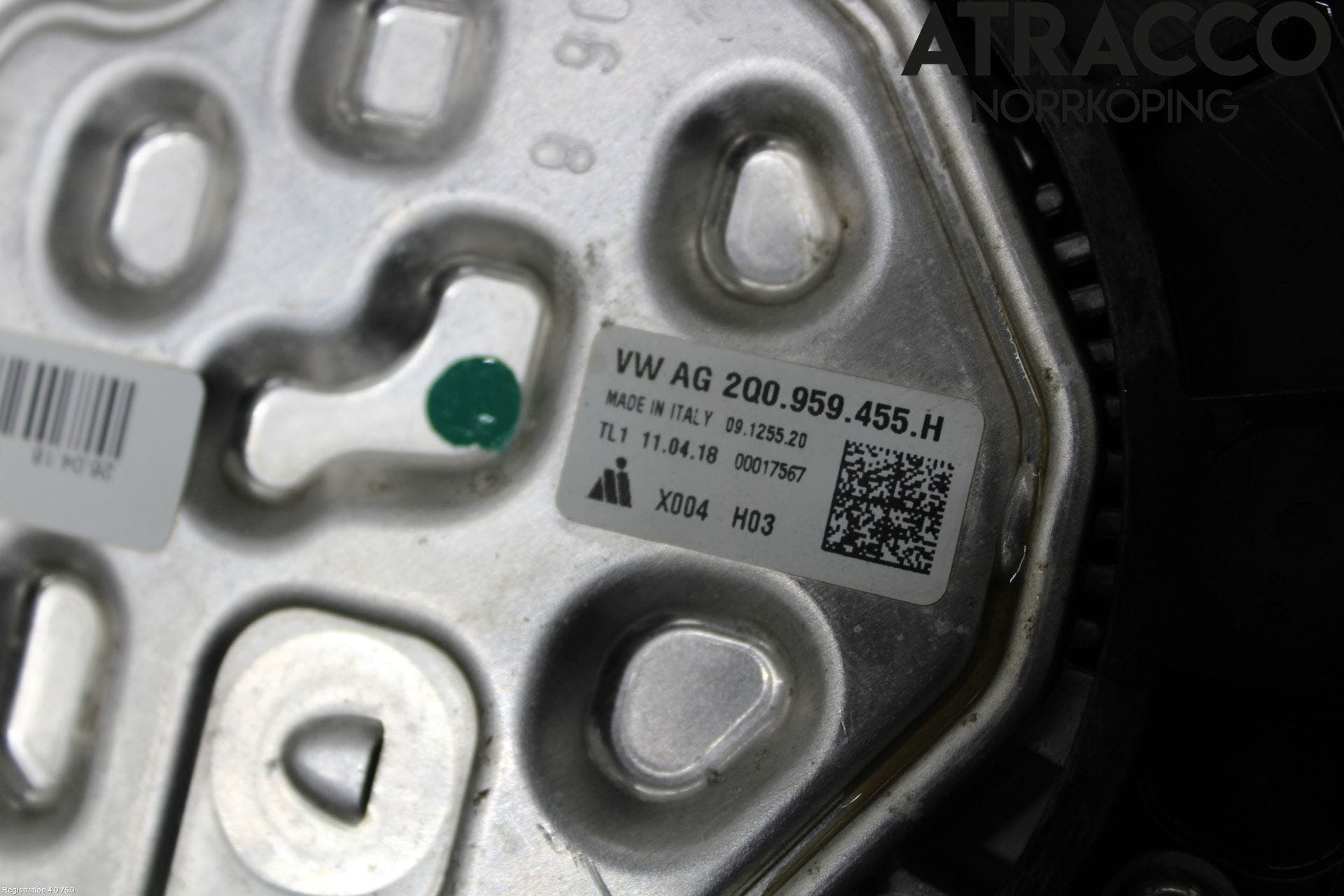 Volkswagen VW POLO VI 18->> Kylfläkt El