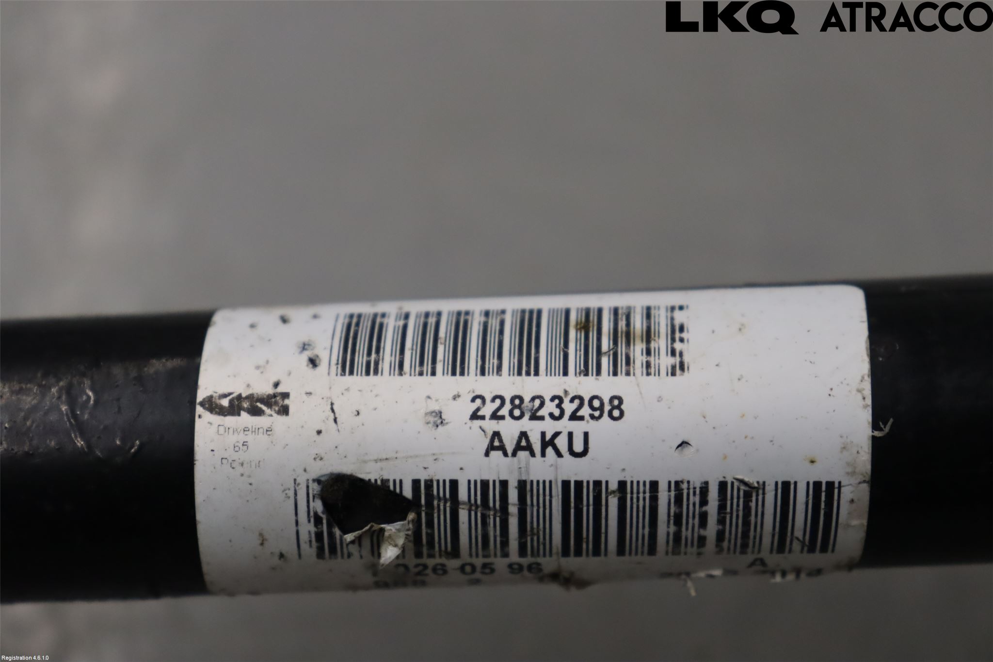 Opel INSIGNIA 09-16 Drivaxel Bak Höger