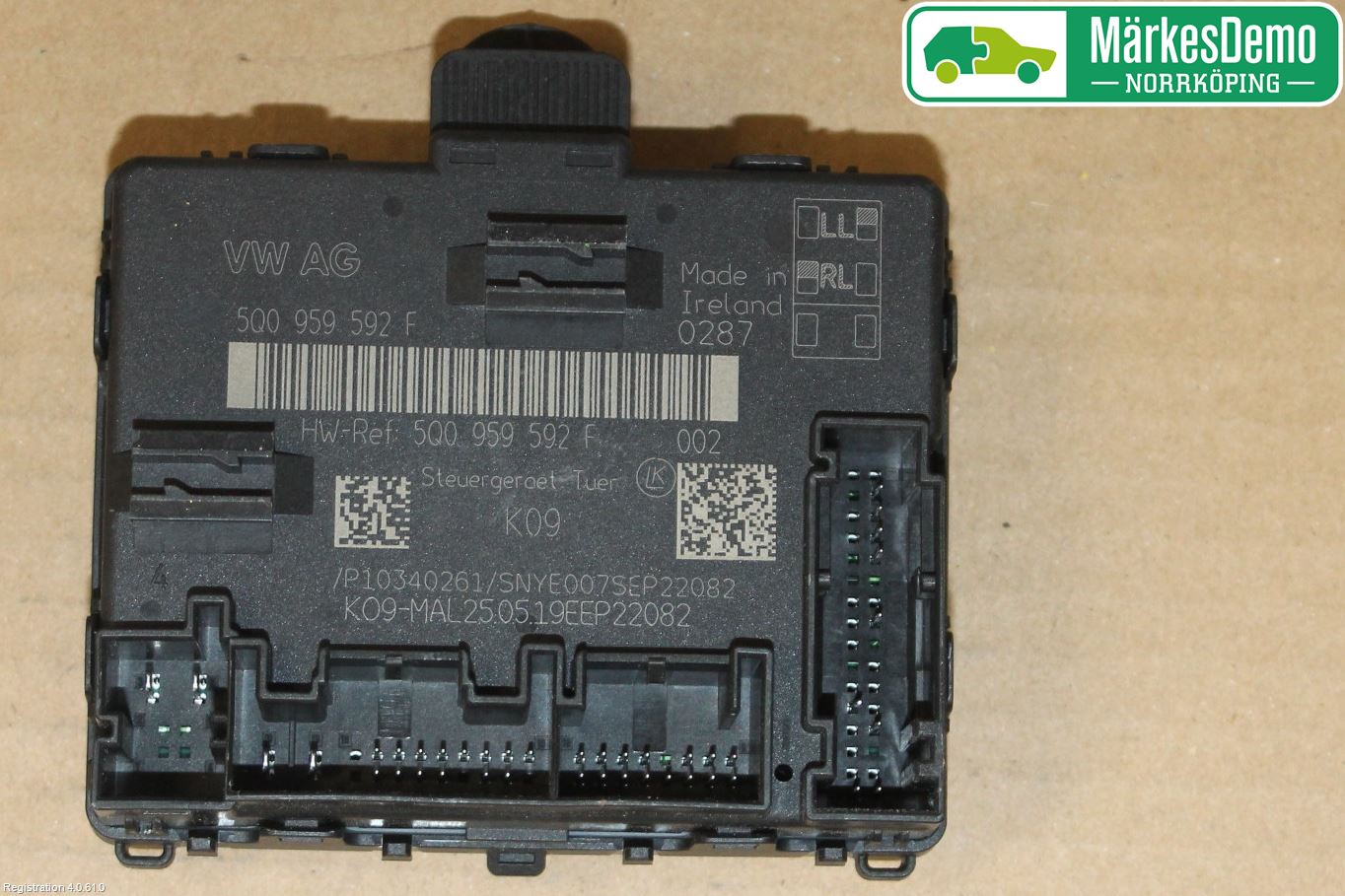 Audi A3/S3 8V 13-20 Styrenhet Dörr