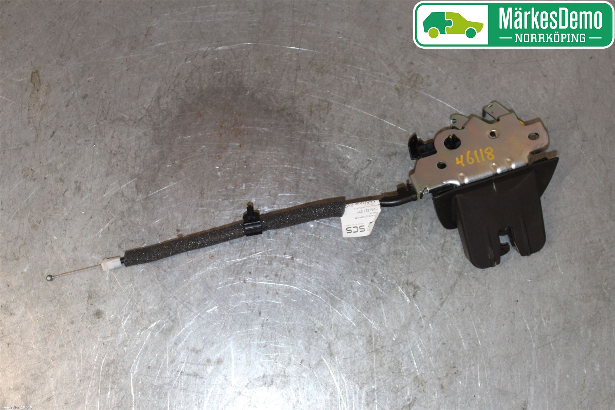 Audi A4/S4 B9 16-19 Låskista Baklucka