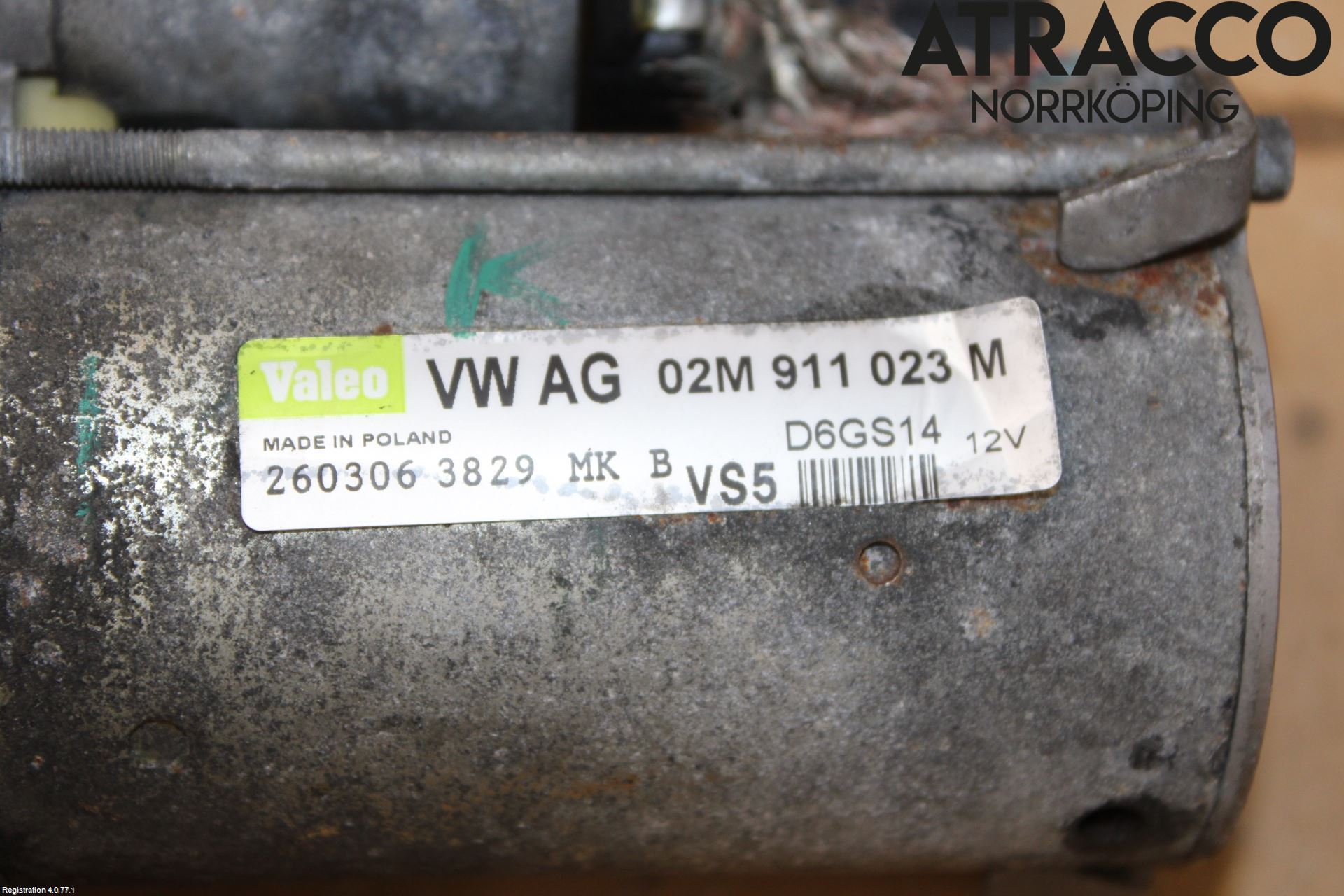 Audi A3/S3 05-13 Startmotor