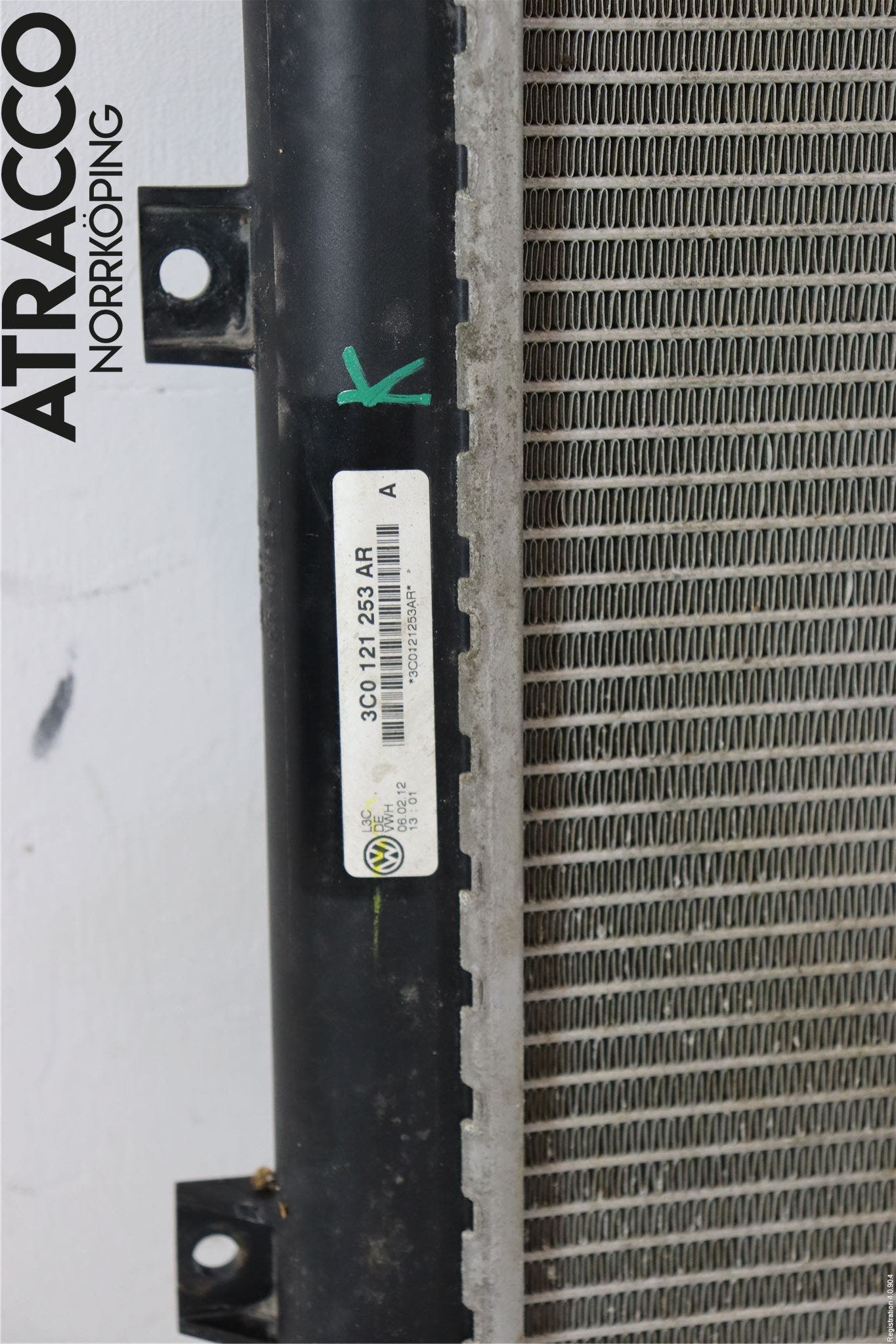 Volkswagen VW PASSAT 11-14 Kylare Aut