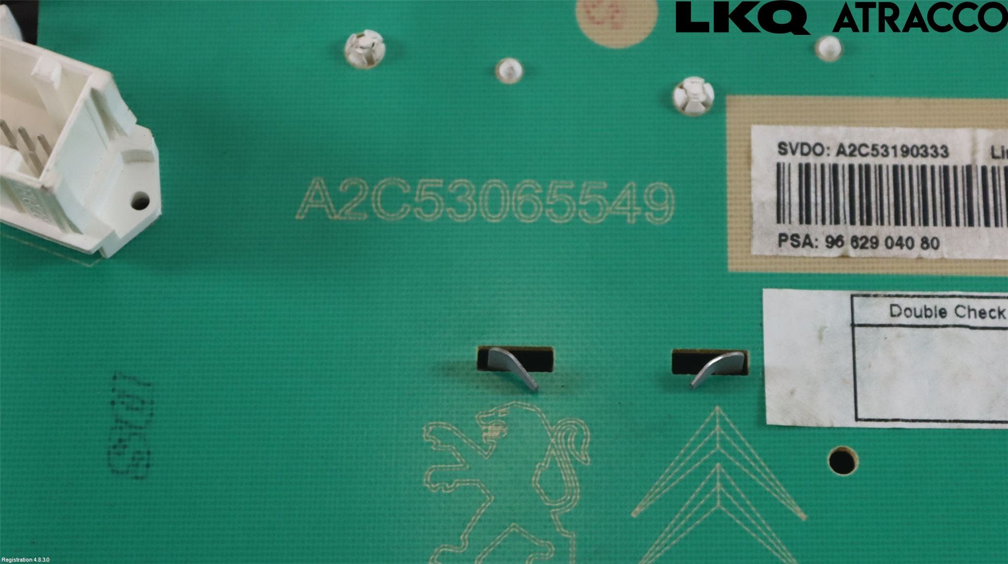 Peugeot 207 Instrument Komb