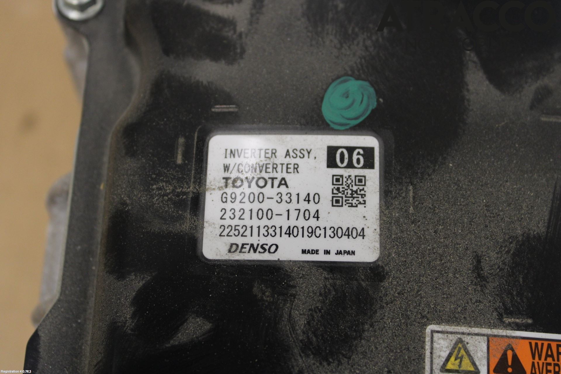 Lexus ES 250/300/330 Inverter Hybrid