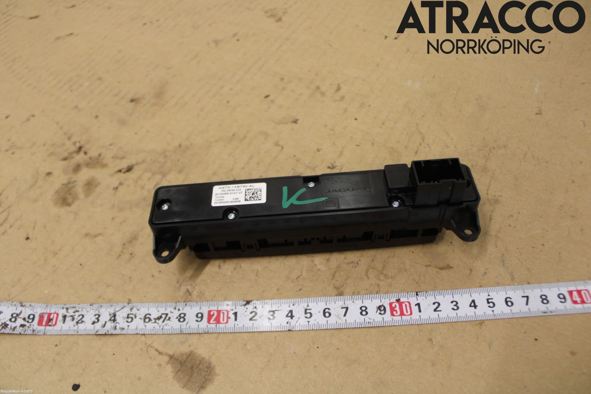 Jaguar F-PACE Strömställare Multifunktion