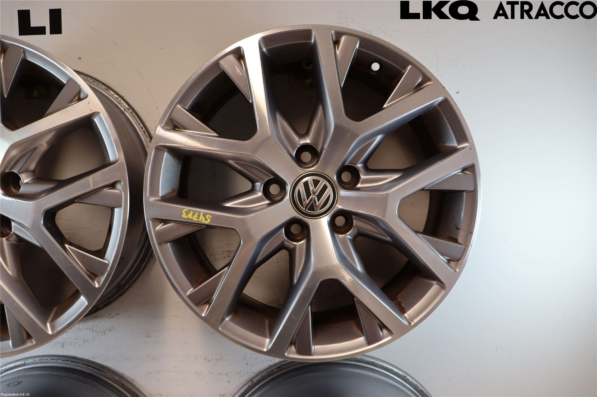 Volkswagen VW TOURAN 10-15 Fälgsats Aluminium