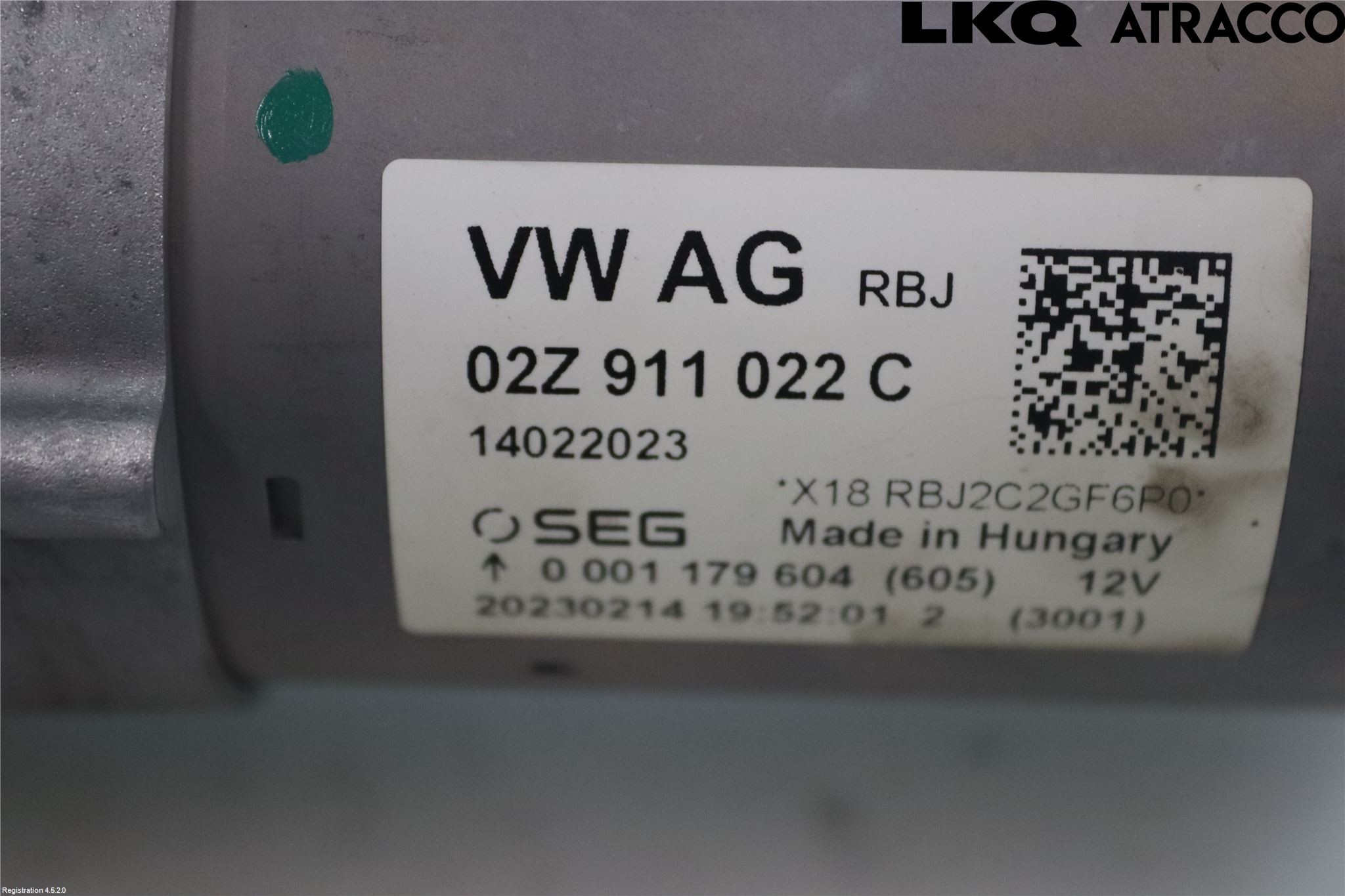 Seat ARONA Startmotor